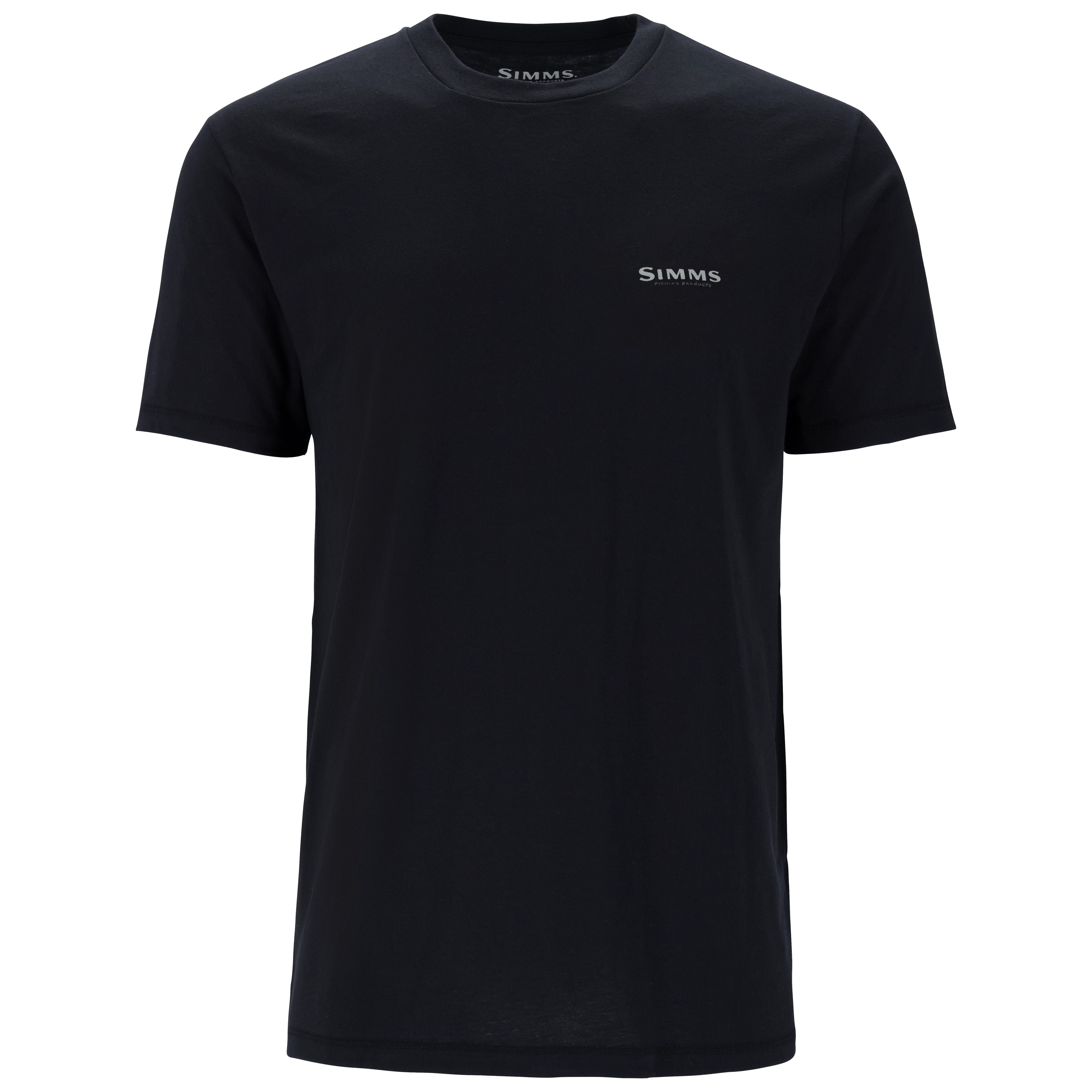 Simms Men's Classic Tackle T-Shirt Black Image 02