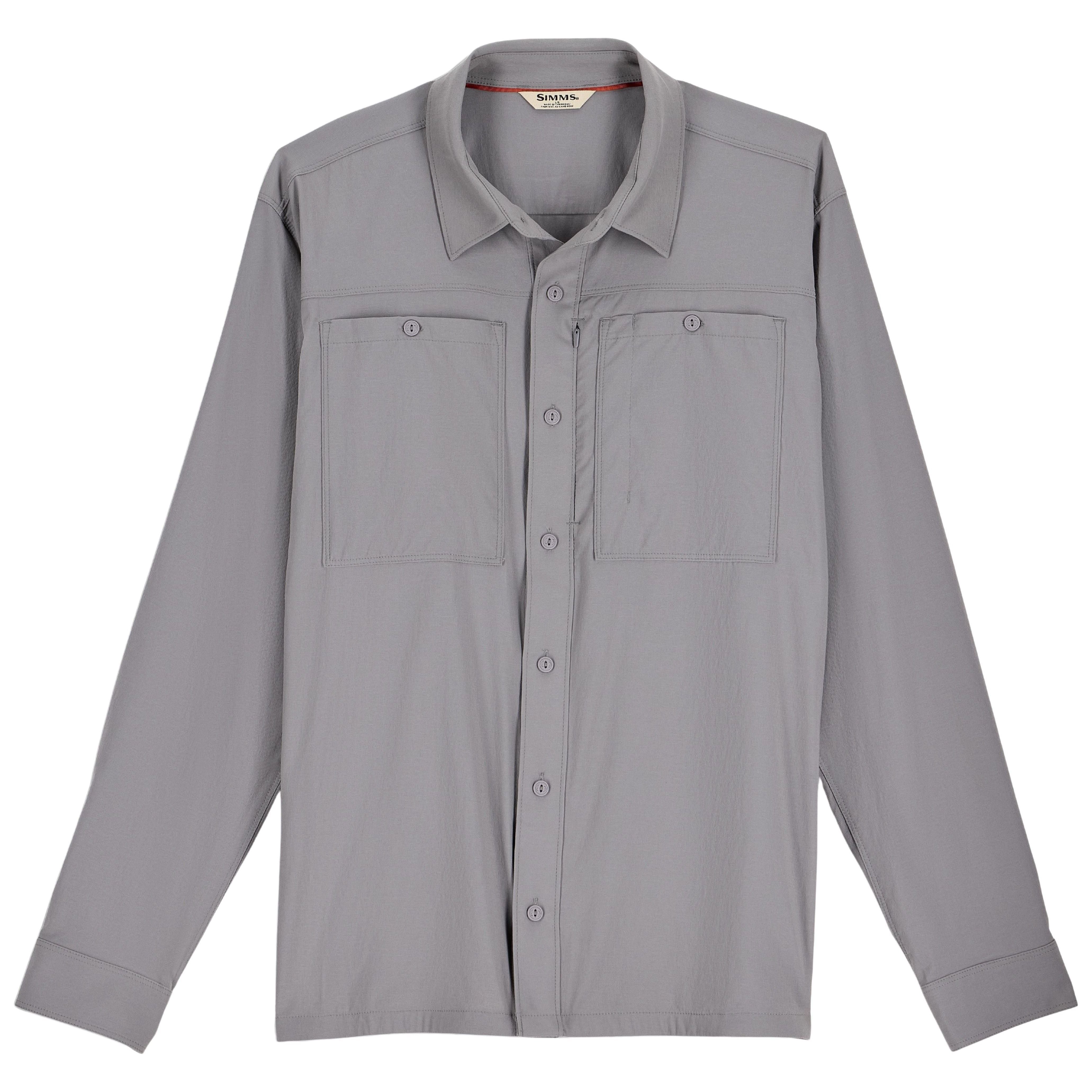 Simms Men's Flyover Shirt Hopper Head Image 01