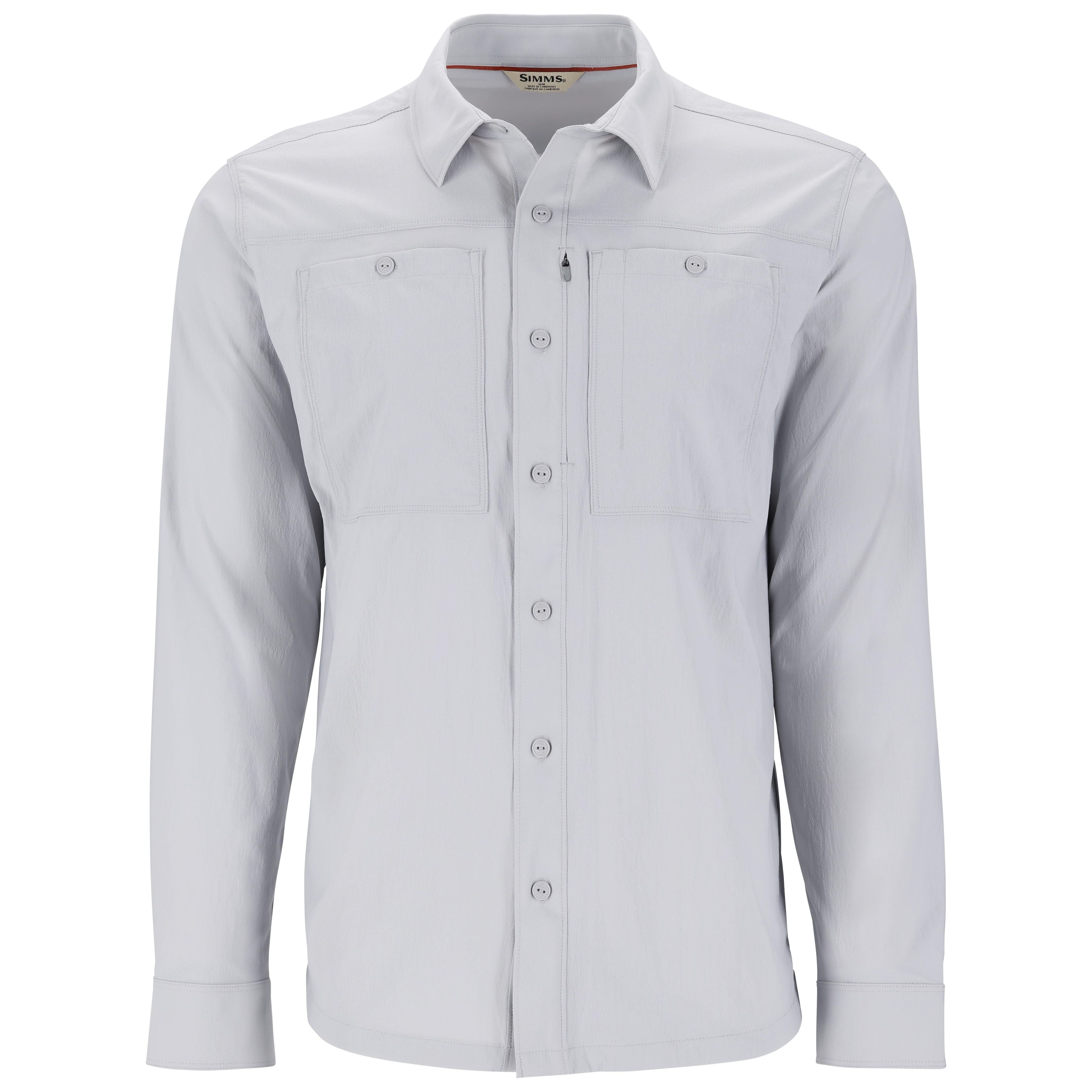 Simms Men's Flyover Shirt Sterling Image 01