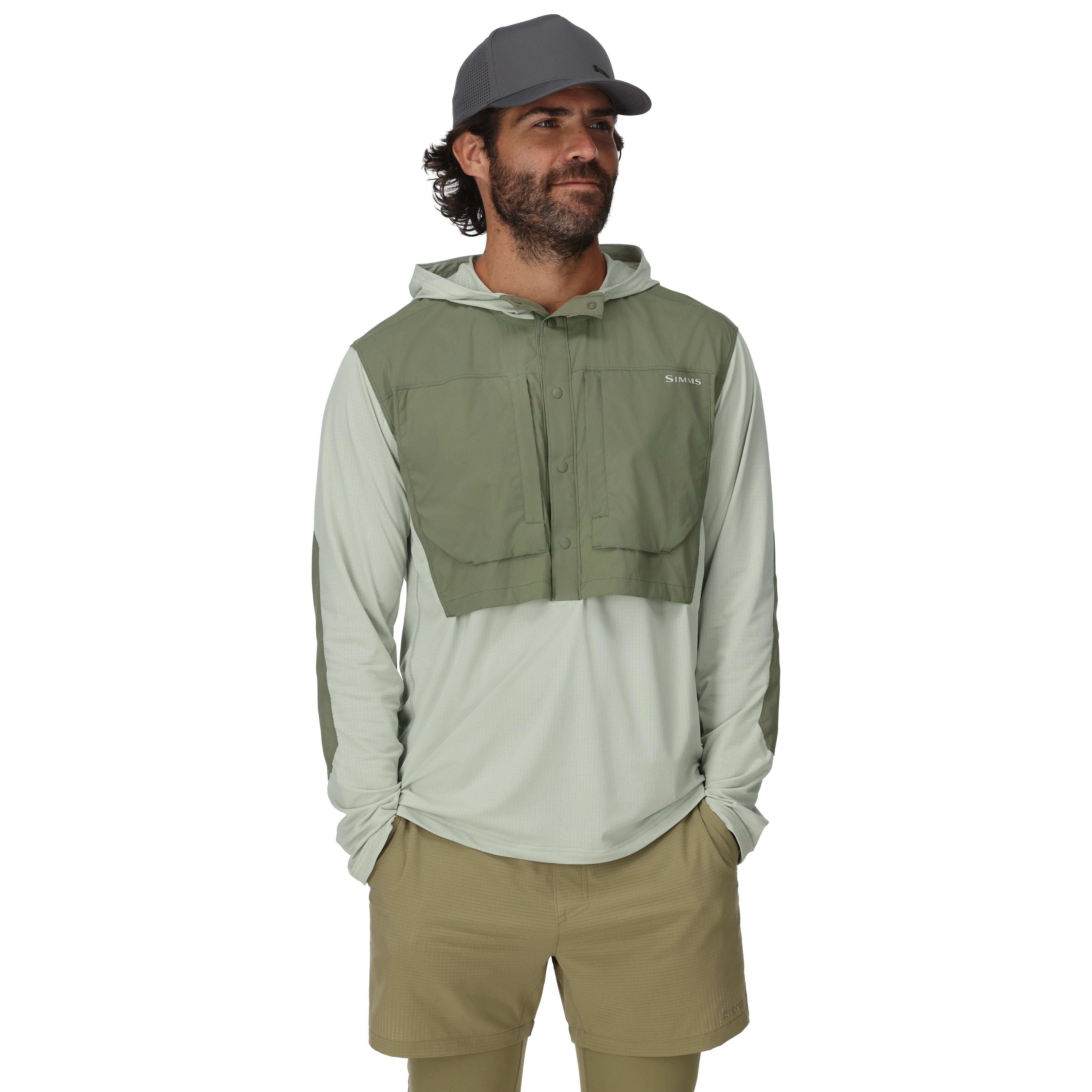 Simms Men's Latitude BiComp Hoody Aspen/Willow Image 02