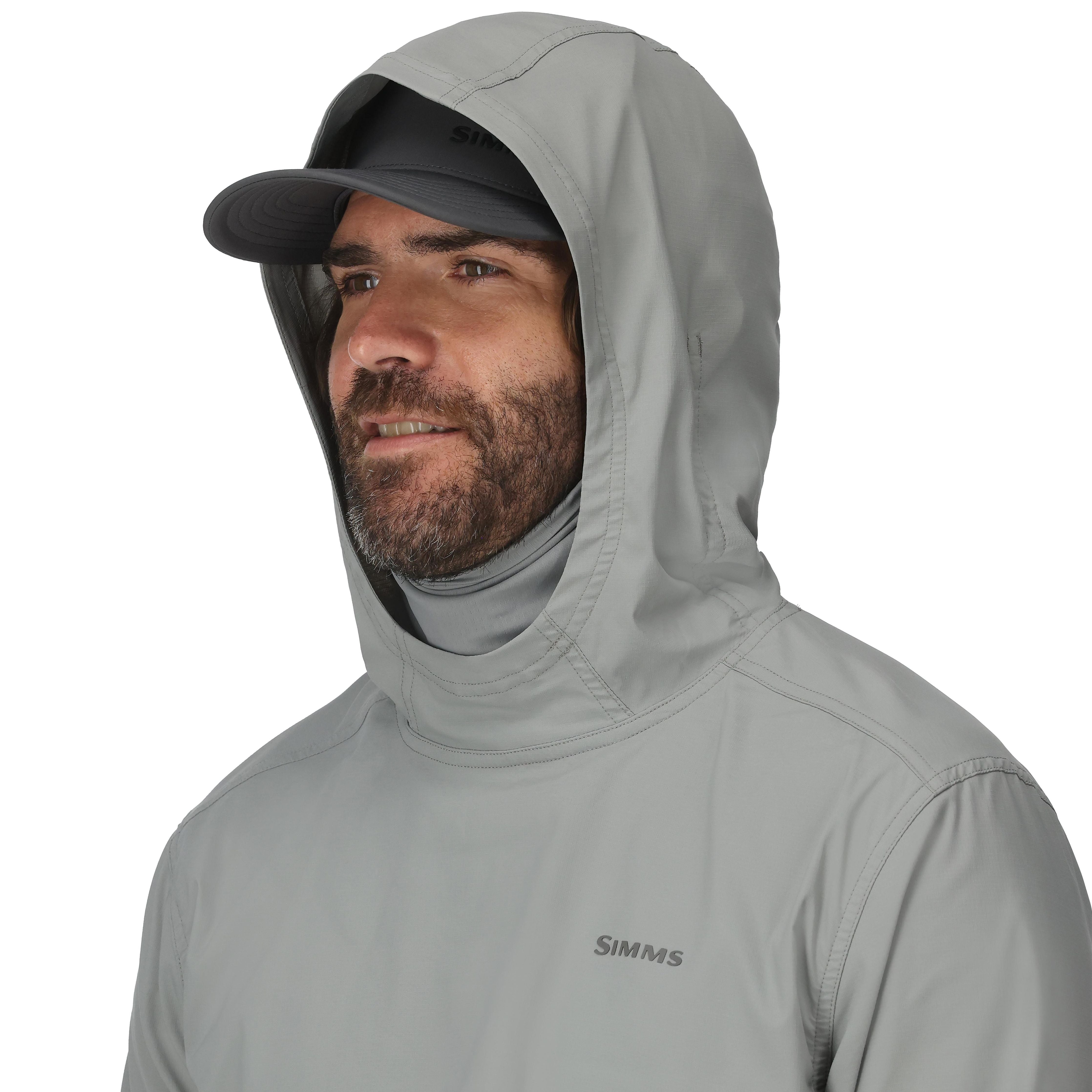 Simms Men's Latitude Hoody Cinder Image 04