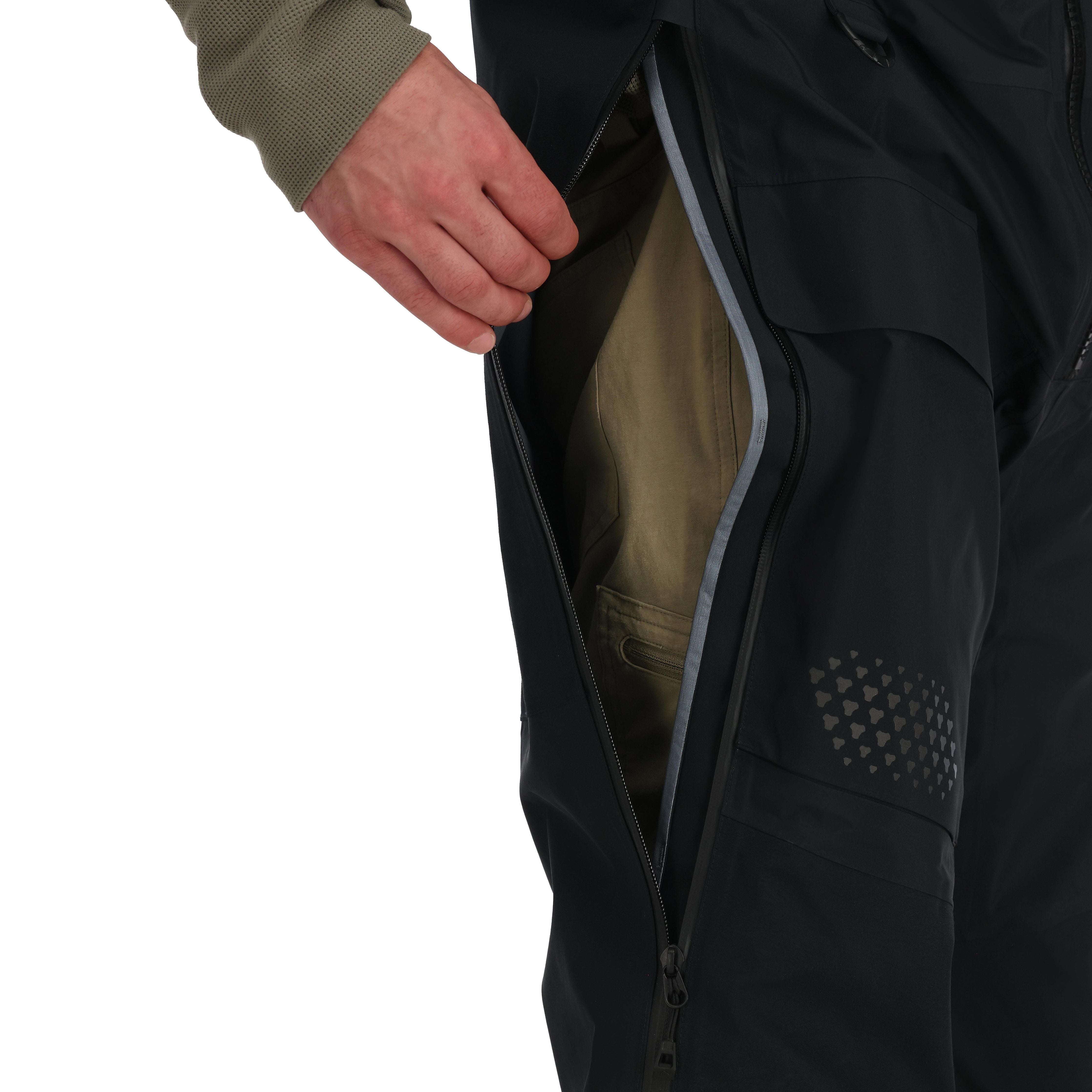Simms Men's ProDry Bib Black Image 05
