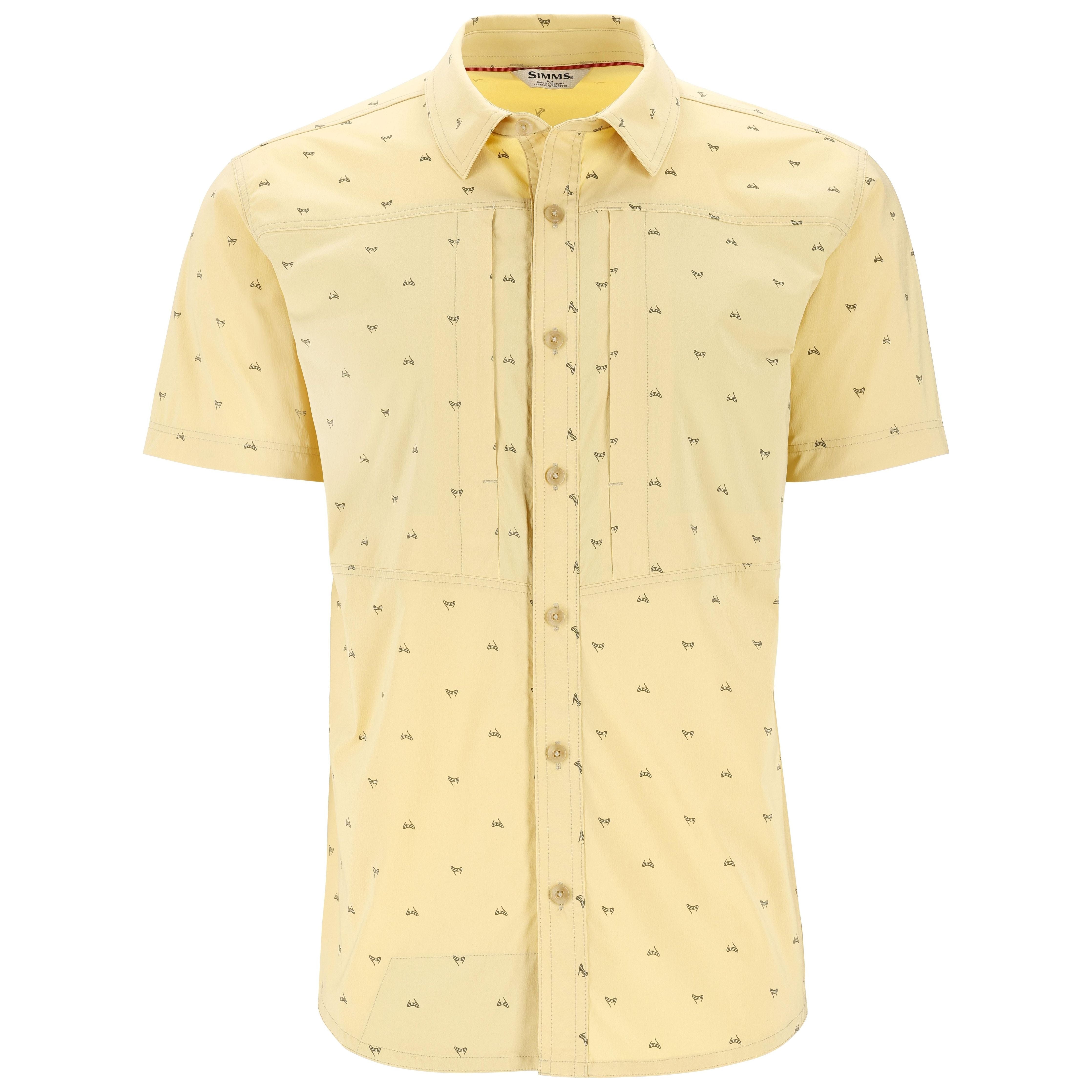 Simms Men's Stone Cold SS Shirt Fishtail Sandbar Image 01