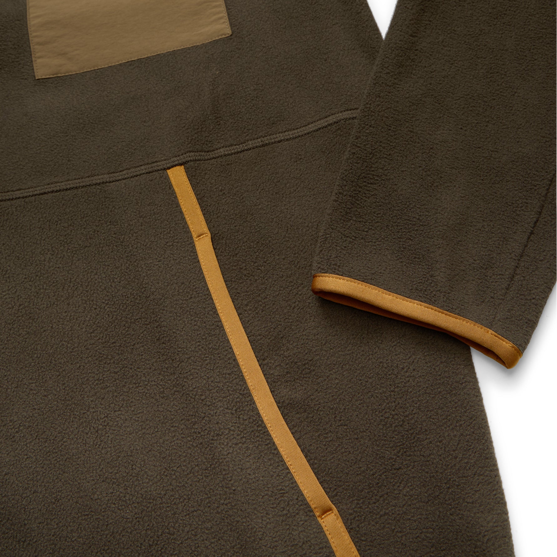 Howler Brothers Free Range Fleece Pullover Army Image 05