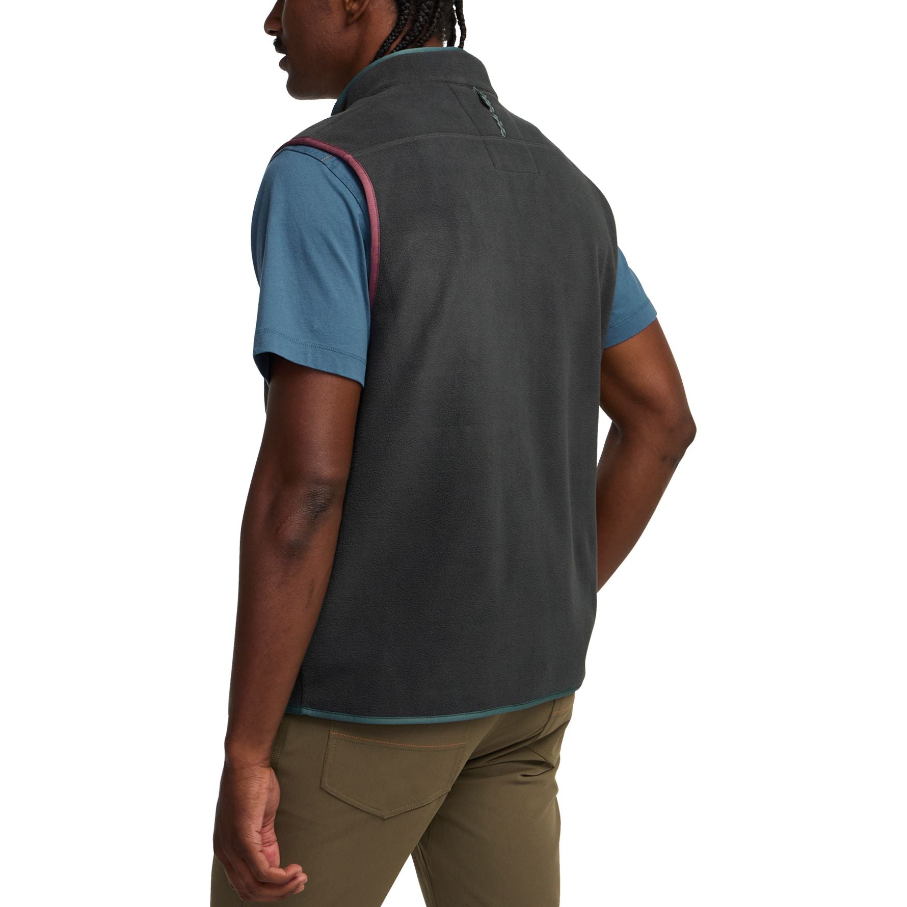 Howler Brothers Free Range Fleece Vest Antique Black Image 05