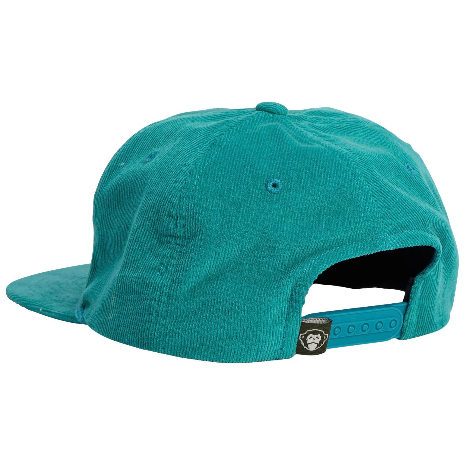 Howler Brothers H Bolt Motif Unstructured Snapback Hat Teal Corduroy Image 02