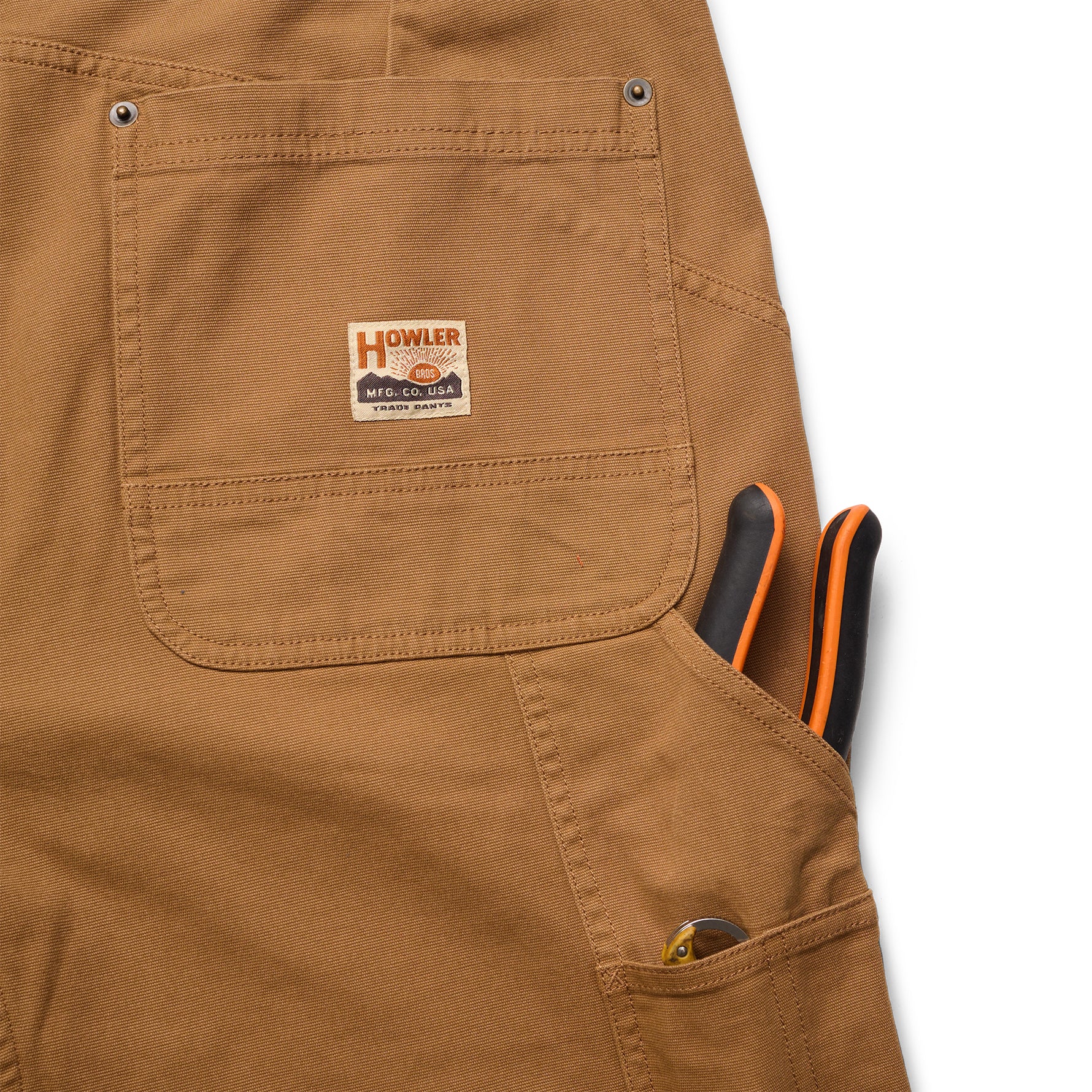 Howler Brothers HB Trade Pants Duck Brown Image 08