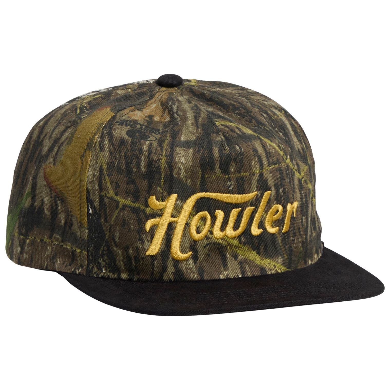 Howler Brothers Howler Script Unstructured Snapback Hat Mossy Oak Image 01