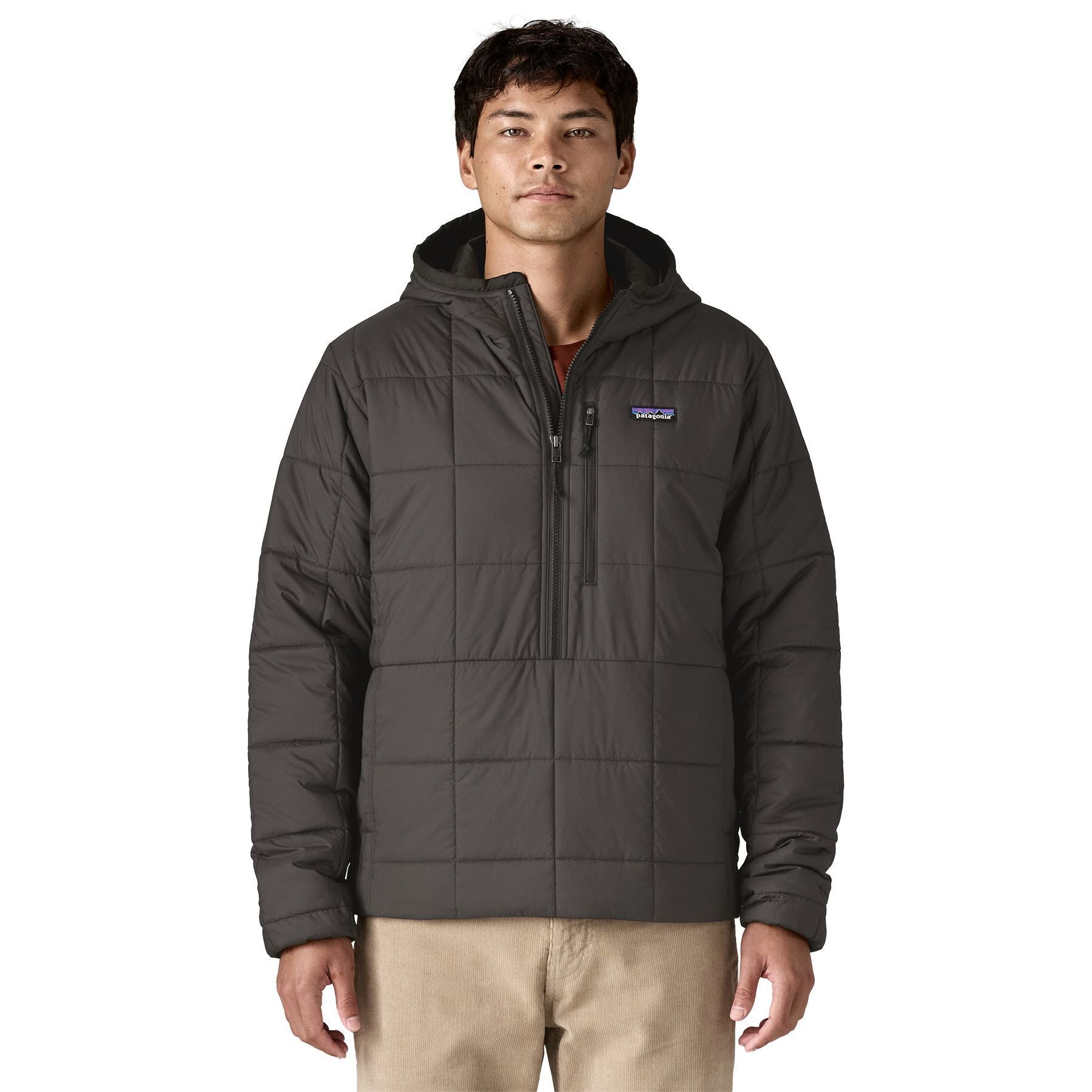 Patagonia Men's Light Gust Hooded Pullover Black Image 02