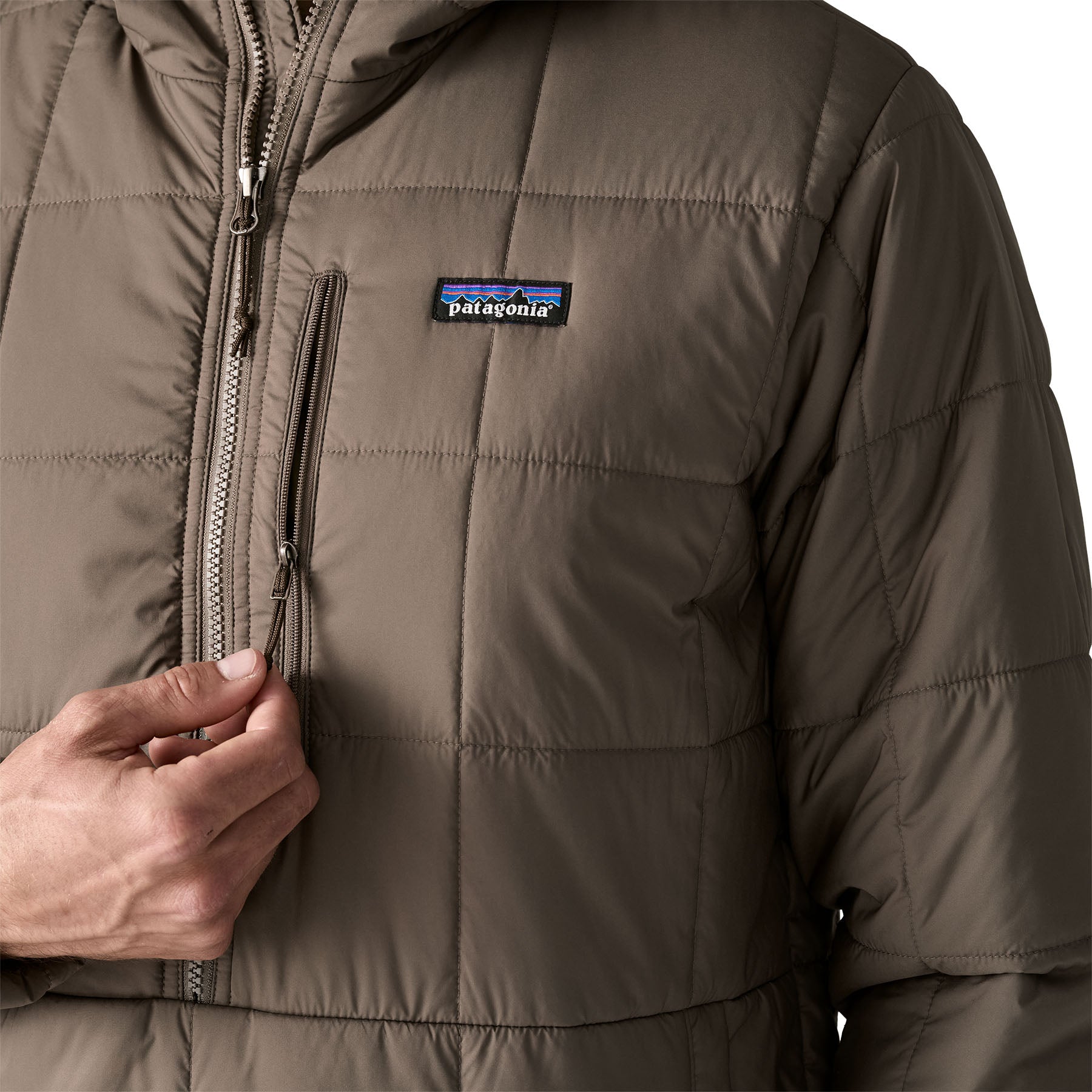 Patagonia Men's Light Gust Hooded Pullover Marlow Brown Image 05