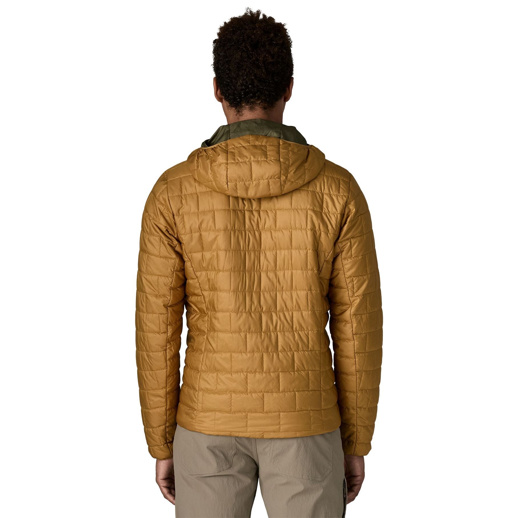 Patagonia Men's Nano Puff Hoody Bobcat Brown Image 05