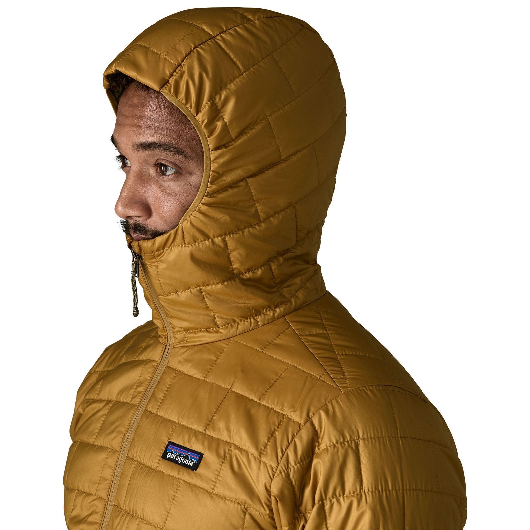 Patagonia Men's Nano Puff Hoody Bobcat Brown Image 06