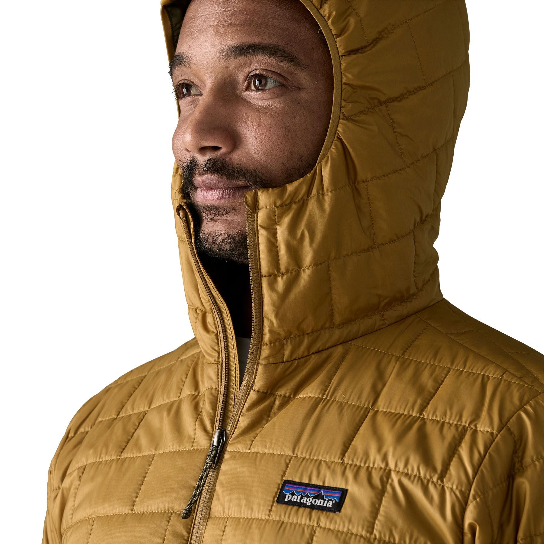 Patagonia Men's Nano Puff Hoody Bobcat Brown Image 07
