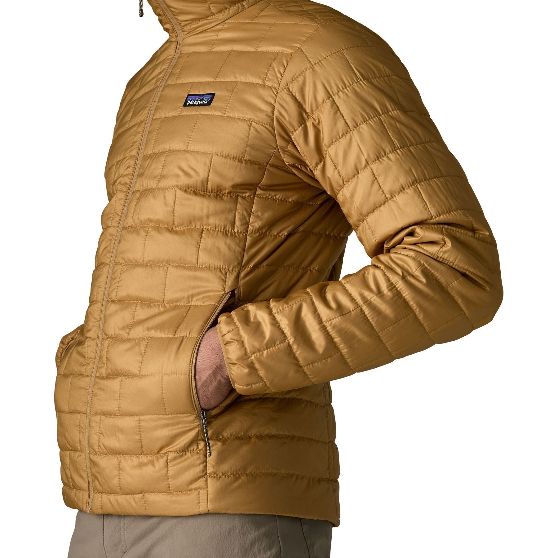 Patagonia Men's Nano Puff Hoody Bobcat Brown Image 08