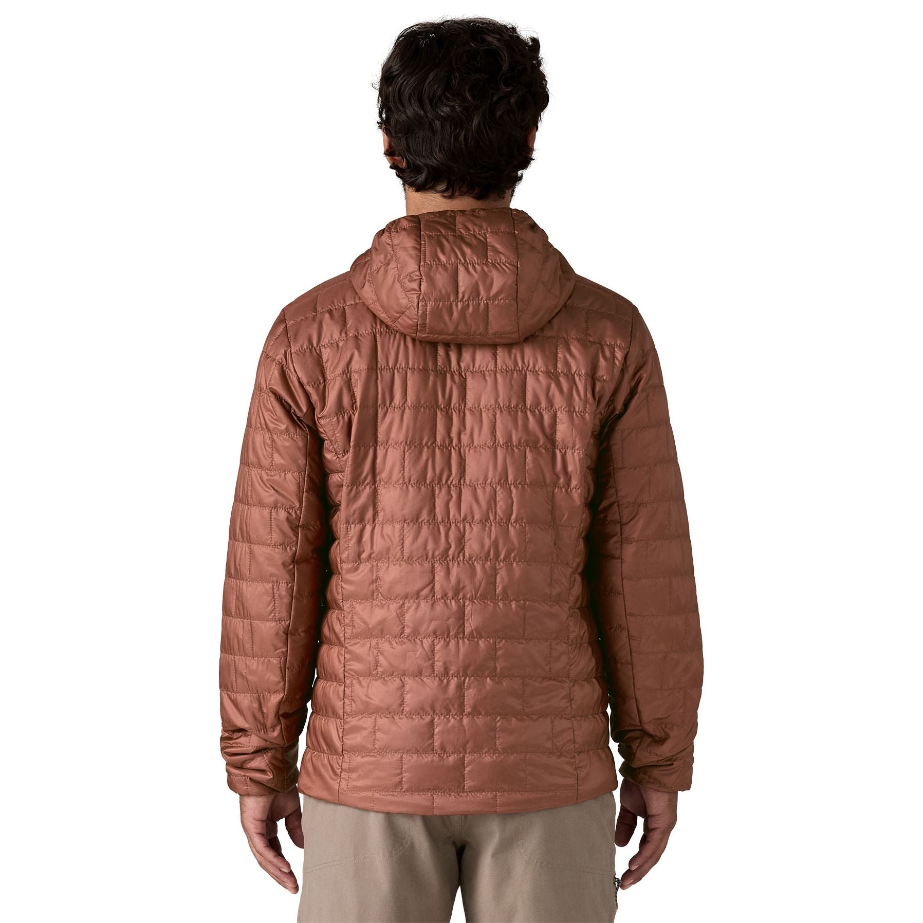 Patagonia Men's Nano Puff Hoody Dried Vanilla Image 05