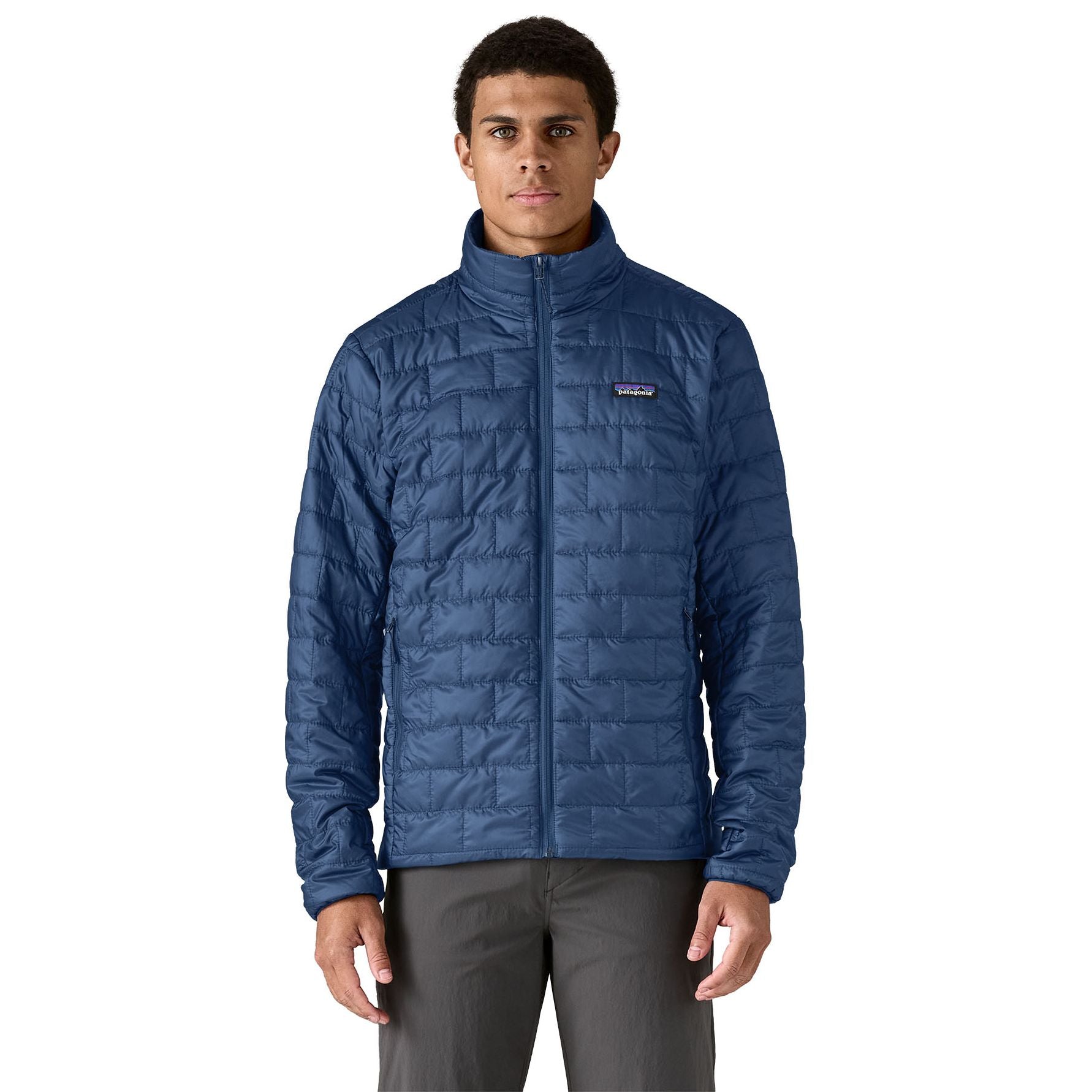 Patagonia Men's Nano Puff Jacket Clement Blue Image 03