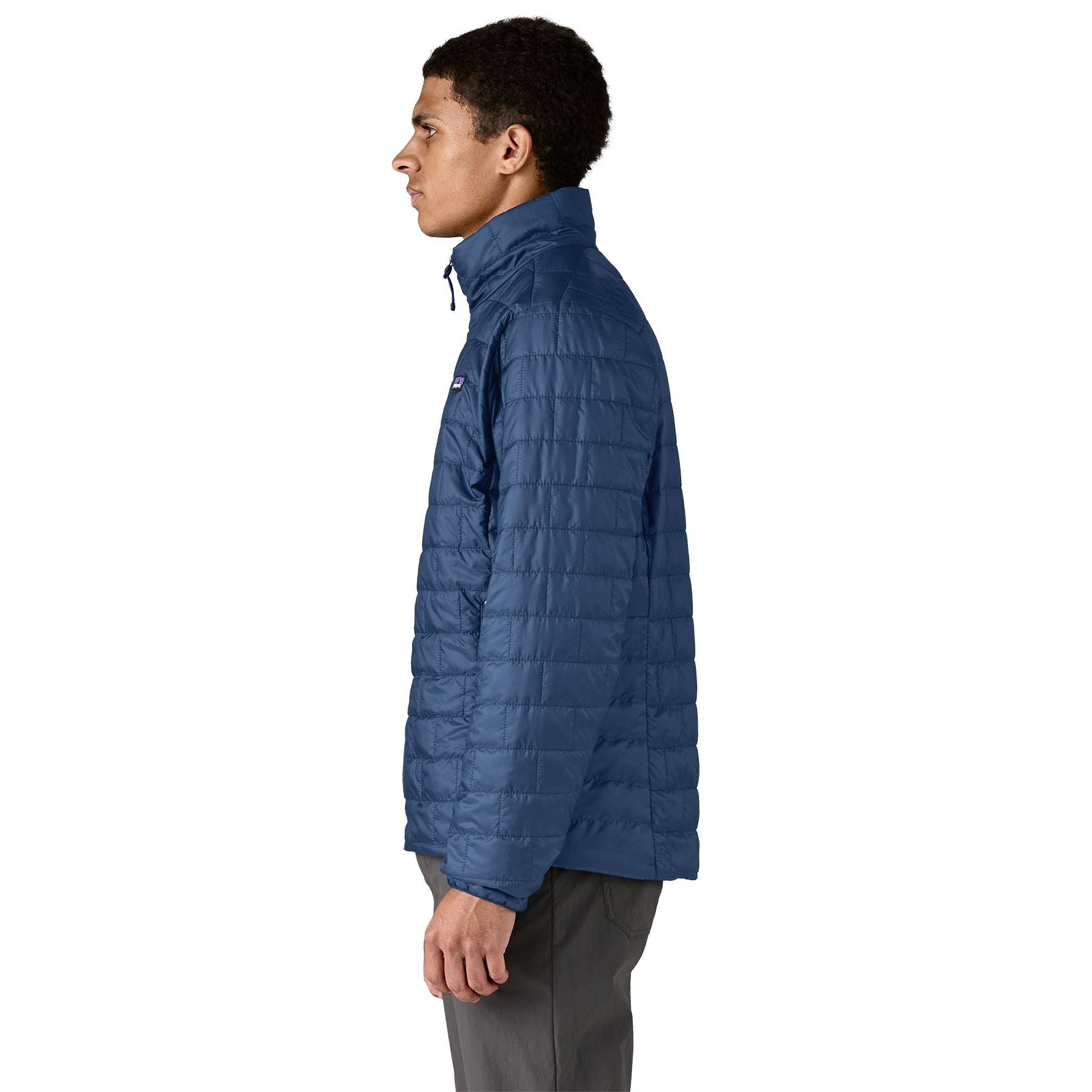 Patagonia Men's Nano Puff Jacket Clement Blue Image 04