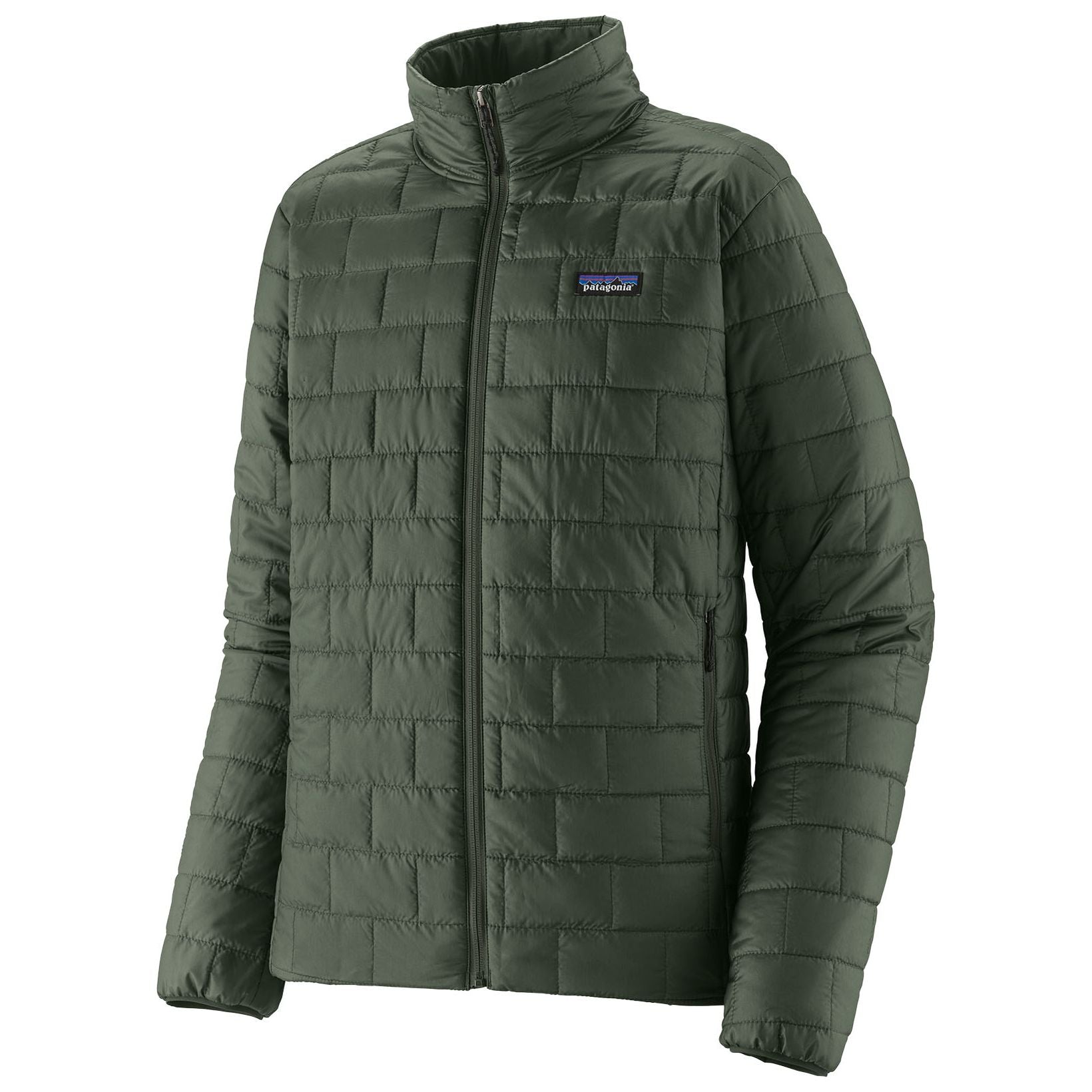 Patagonia Men's Nano Puff Jacket Old Growth Green Image 01