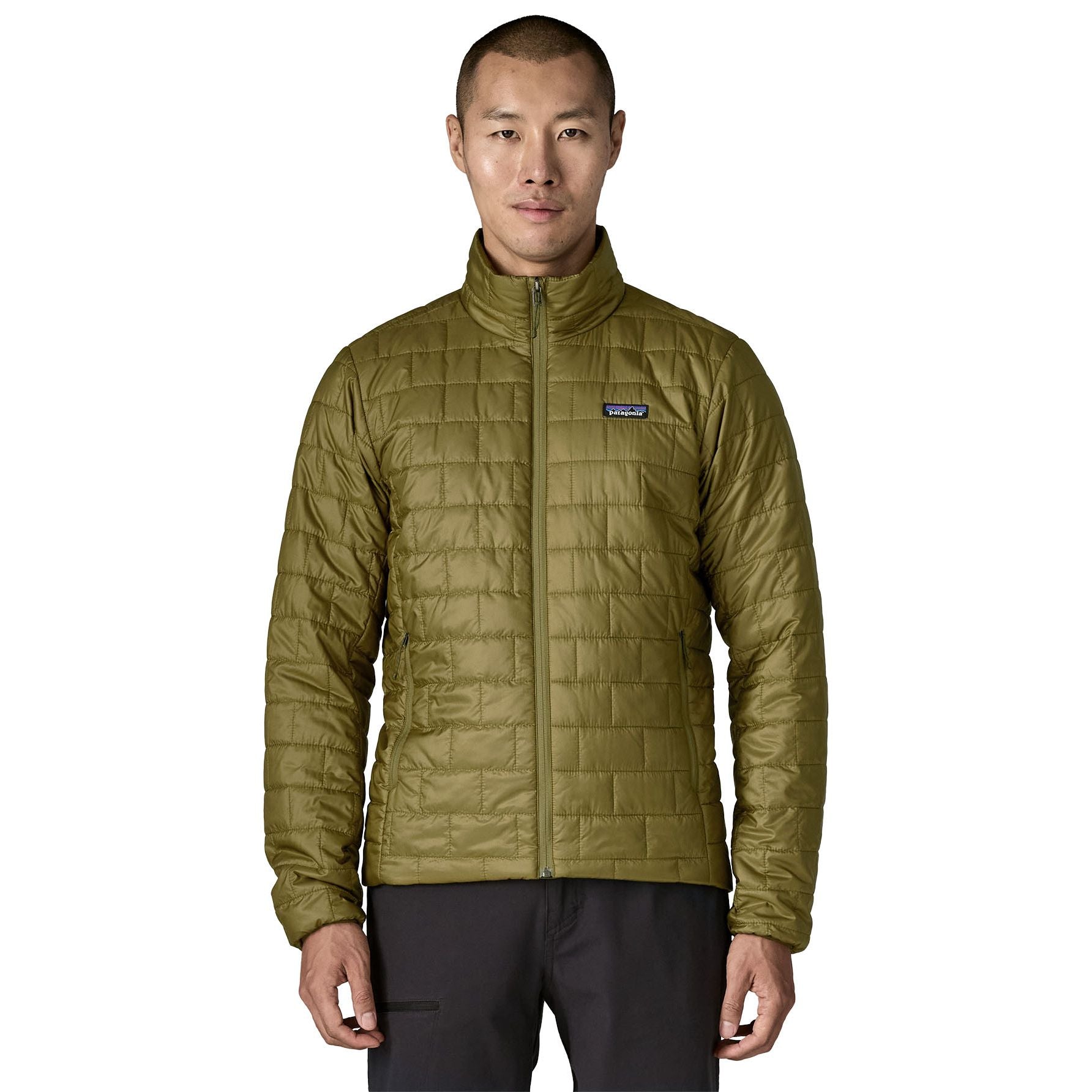 Patagonia Men's Nano Puff Jacket Pond Green Image 03