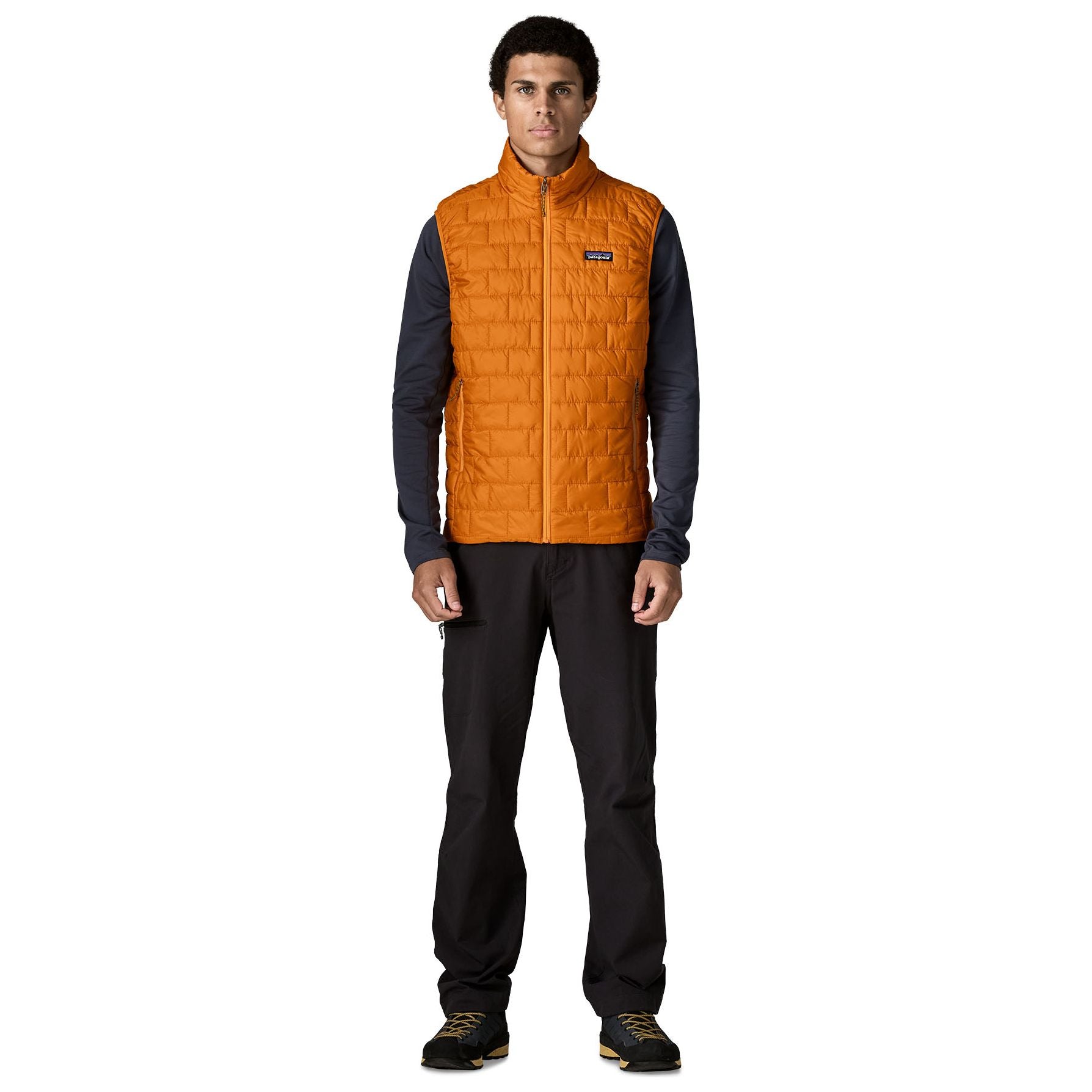 Patagonia Men's Nano Puff Vest Autumn Orange Image 02