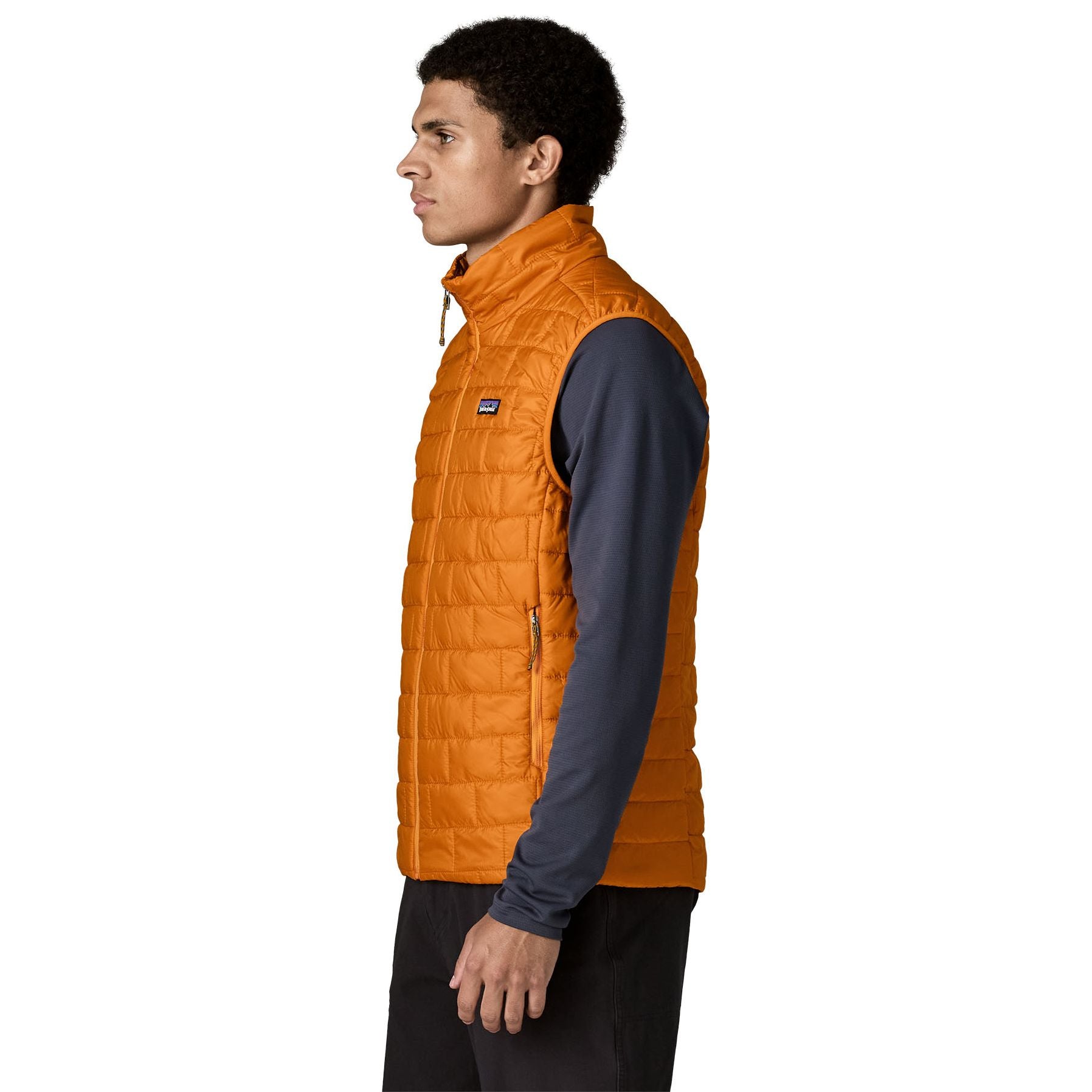 Patagonia Men's Nano Puff Vest Autumn Orange Image 04