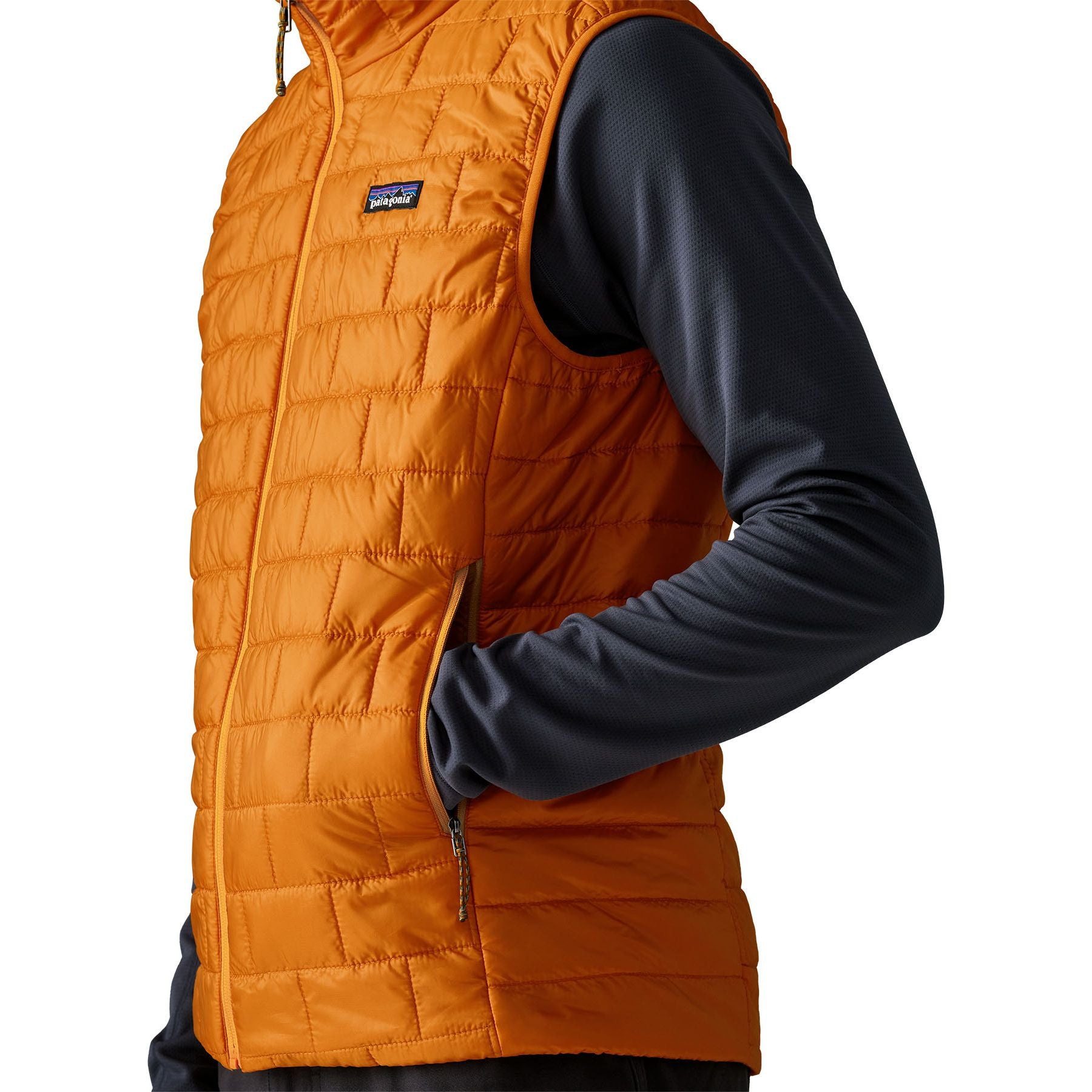 Patagonia Men's Nano Puff Vest Autumn Orange Image 07