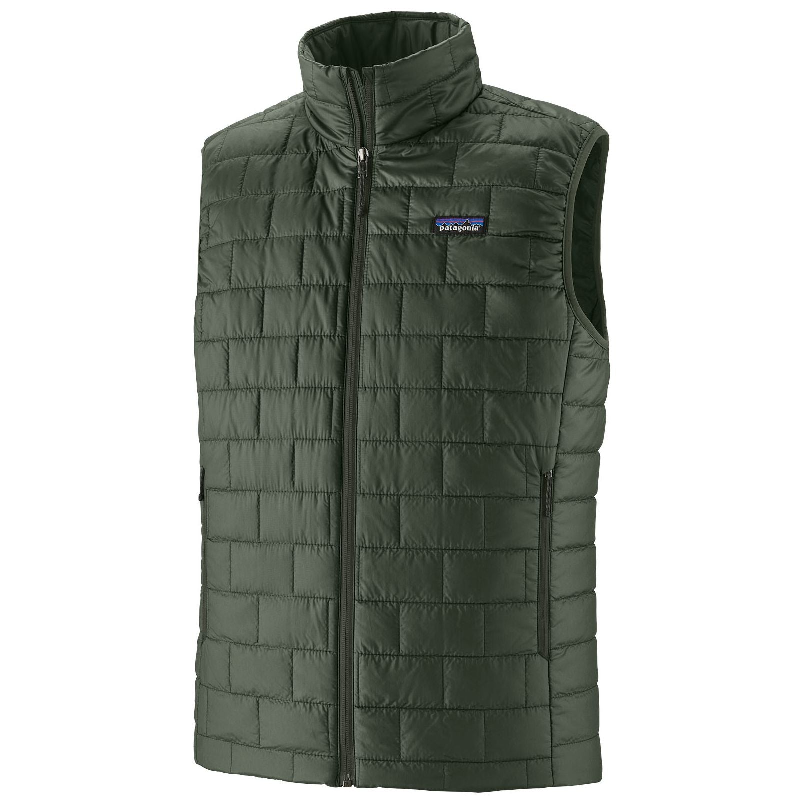 Patagonia Men's Nano Puff Vest Old Growth Green Image 01