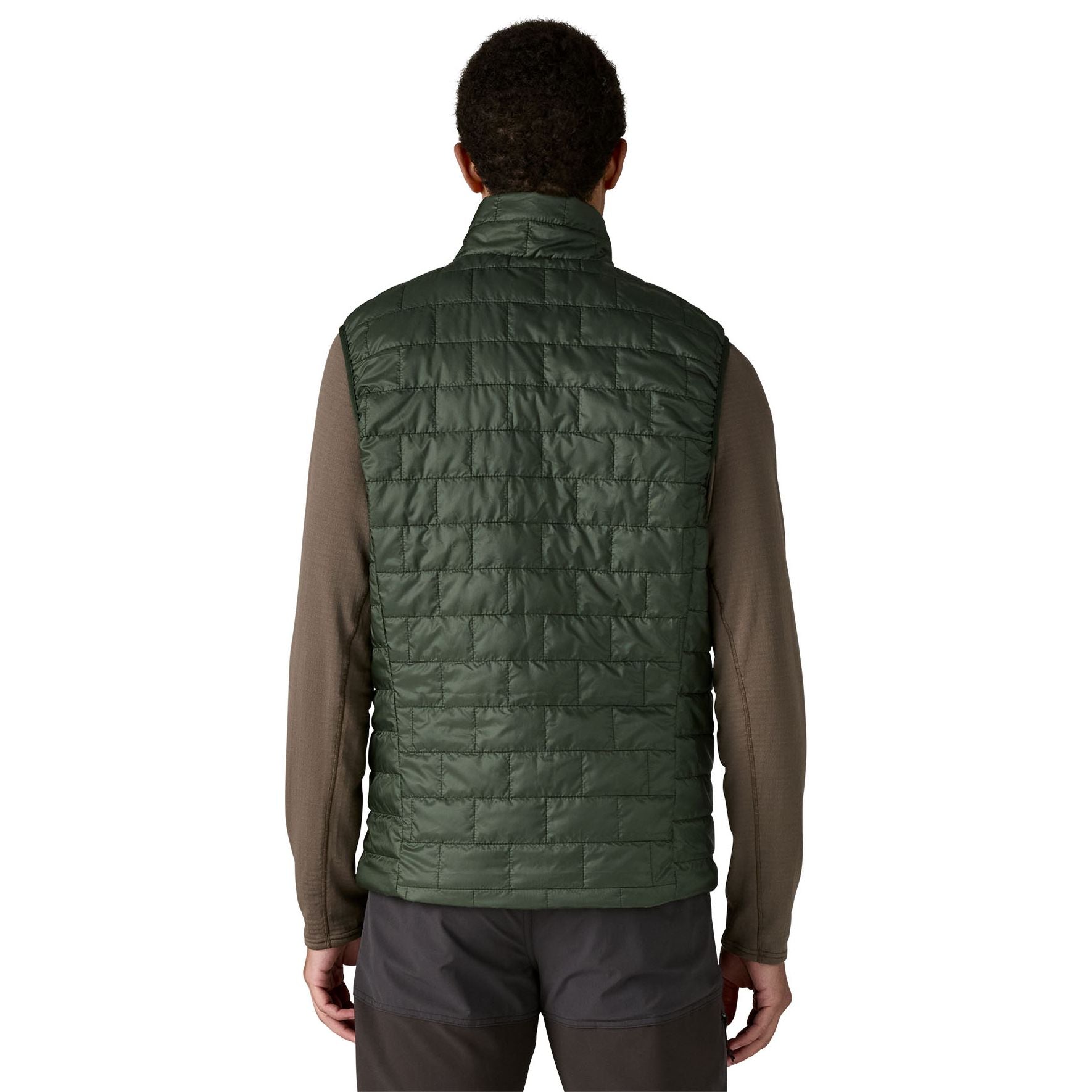 Patagonia Men's Nano Puff Vest Old Growth Green Image 05