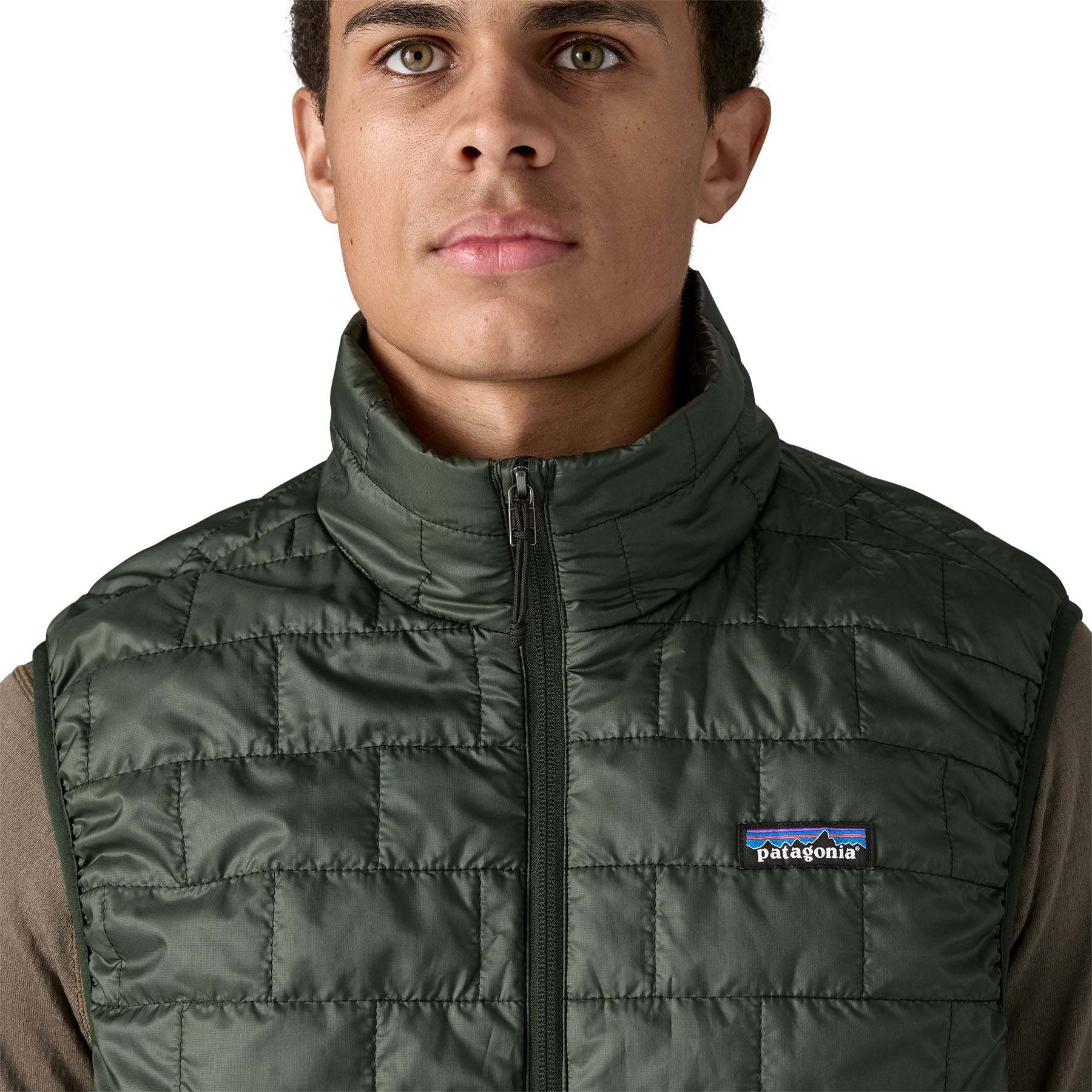 Patagonia Men's Nano Puff Vest Old Growth Green Image 06
