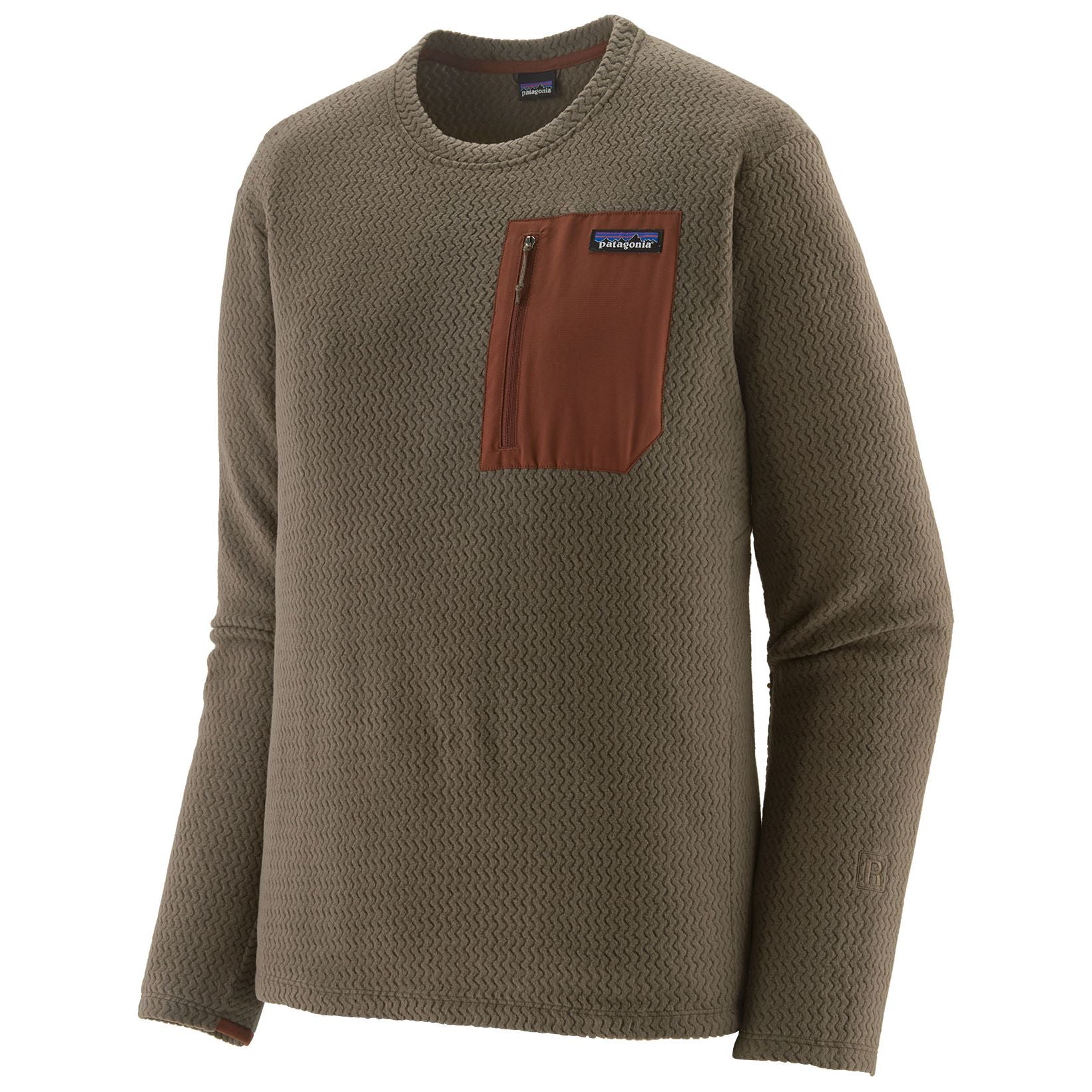 Patagonia Men's R1 Air Crew Marlow Brown Image 01