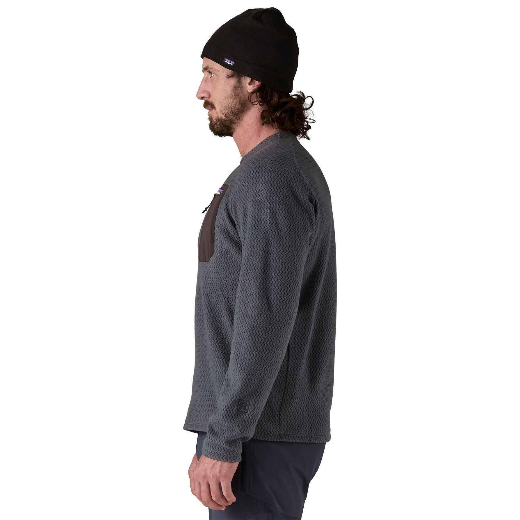 Patagonia Men's R1 Air Crew Smolder Blue