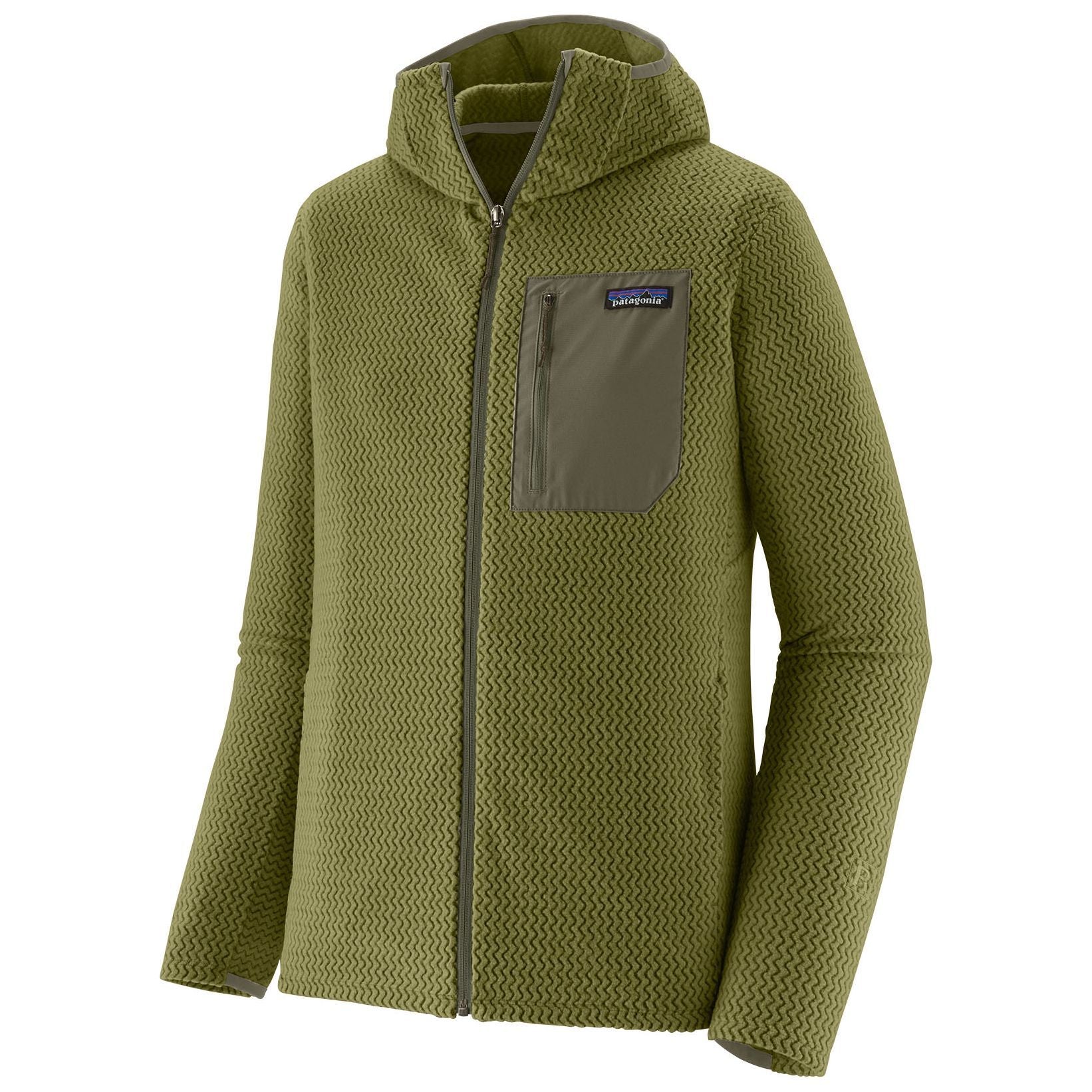 Patagonia Men's R1 Air Full-Zip Hoody Caper Green