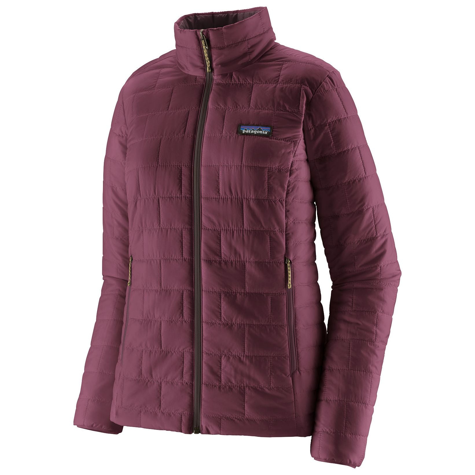 Patagonia Women's Nano Puff Jacket Berry Fig Image 01