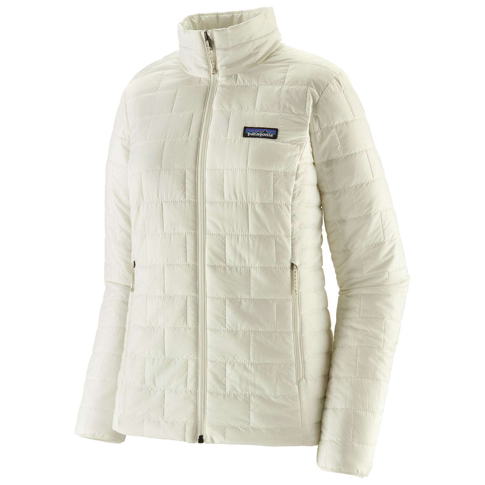 Patagonia Women's Nano Puff Jacket Birch White Image 01