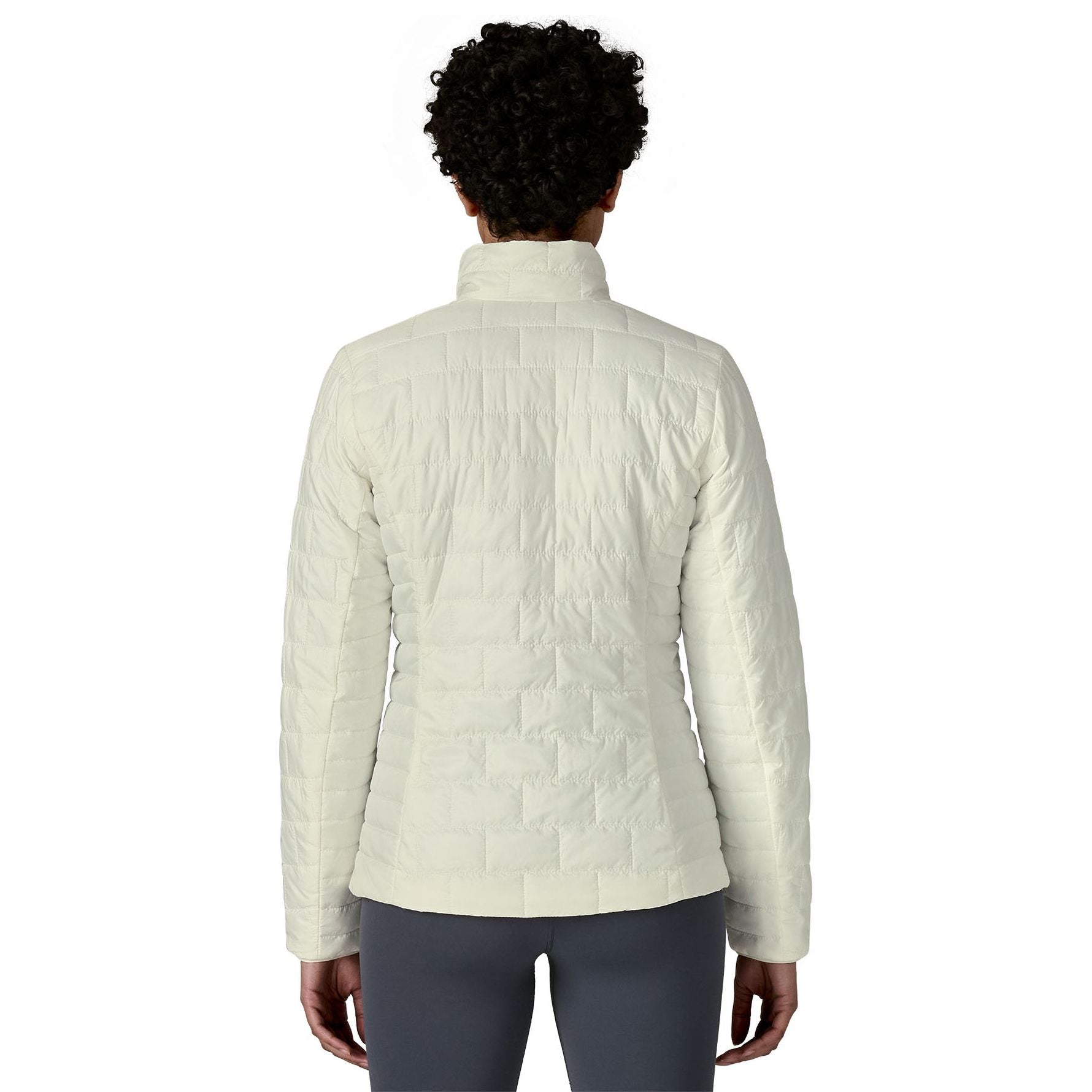 Patagonia Women's Nano Puff Jacket Birch White Image 05