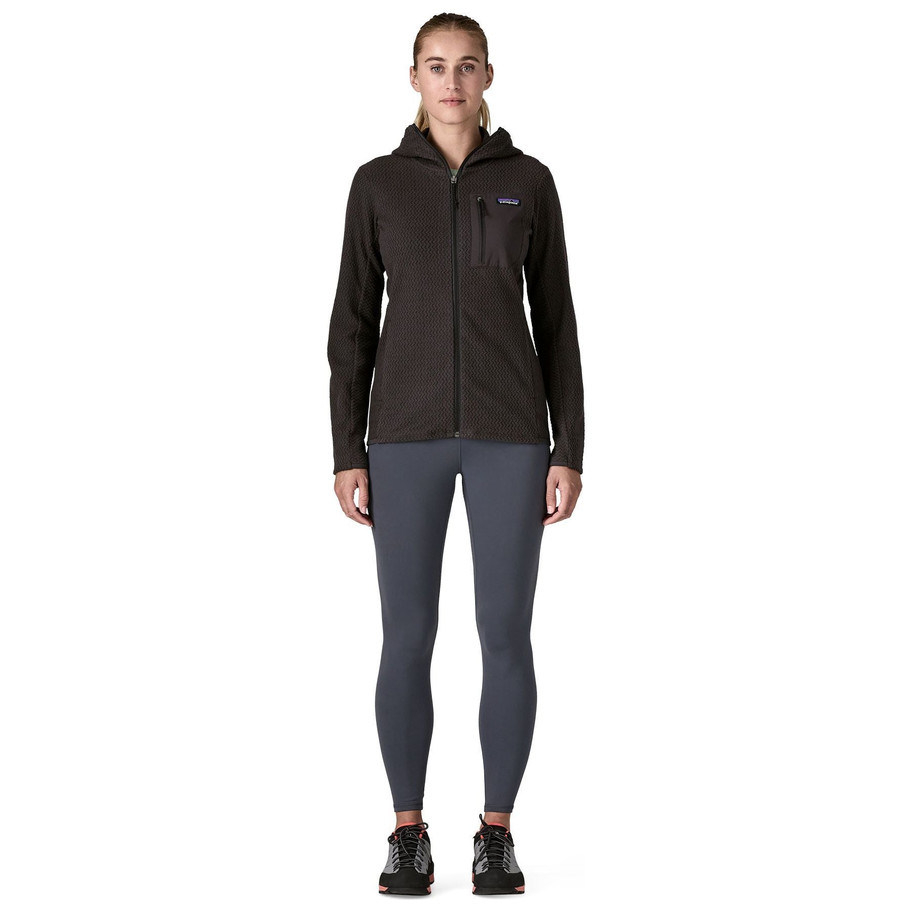 Patagonia Women's R1 Air Full-Zip Hoody Black