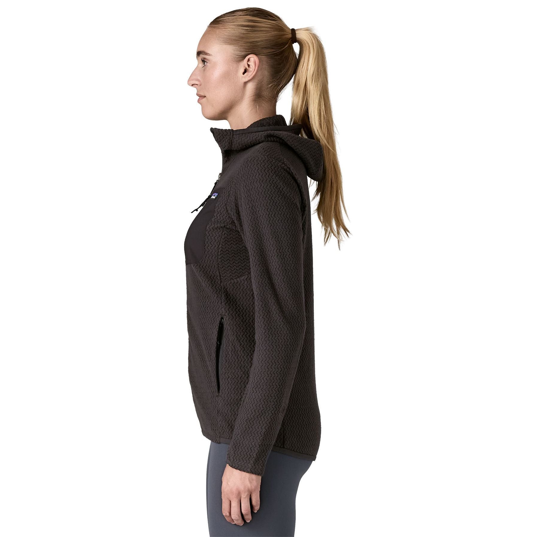 Patagonia Women's R1 Air Full-Zip Hoody Black