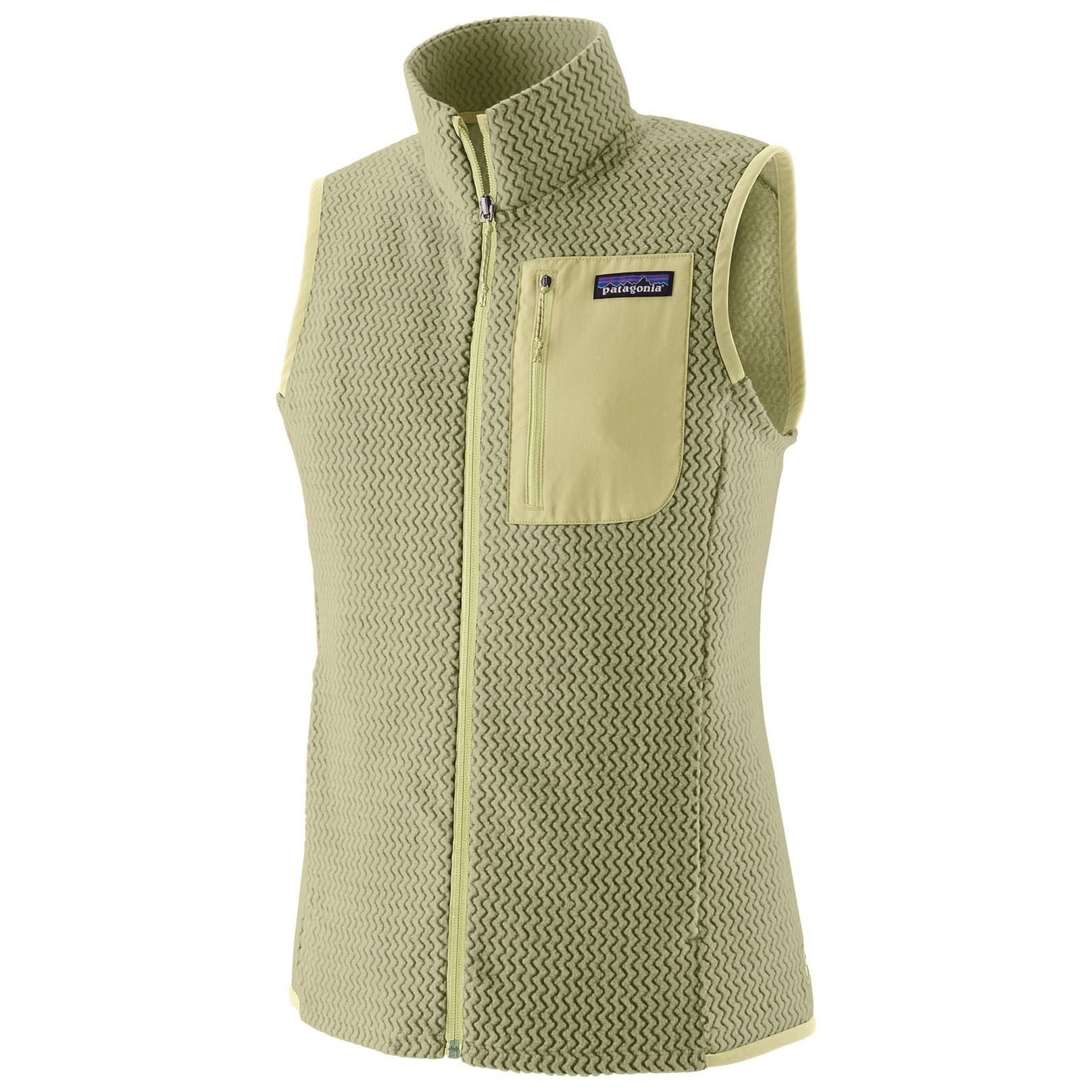 Patagonia Women's R1 Air Vest Vellum Green Image 01