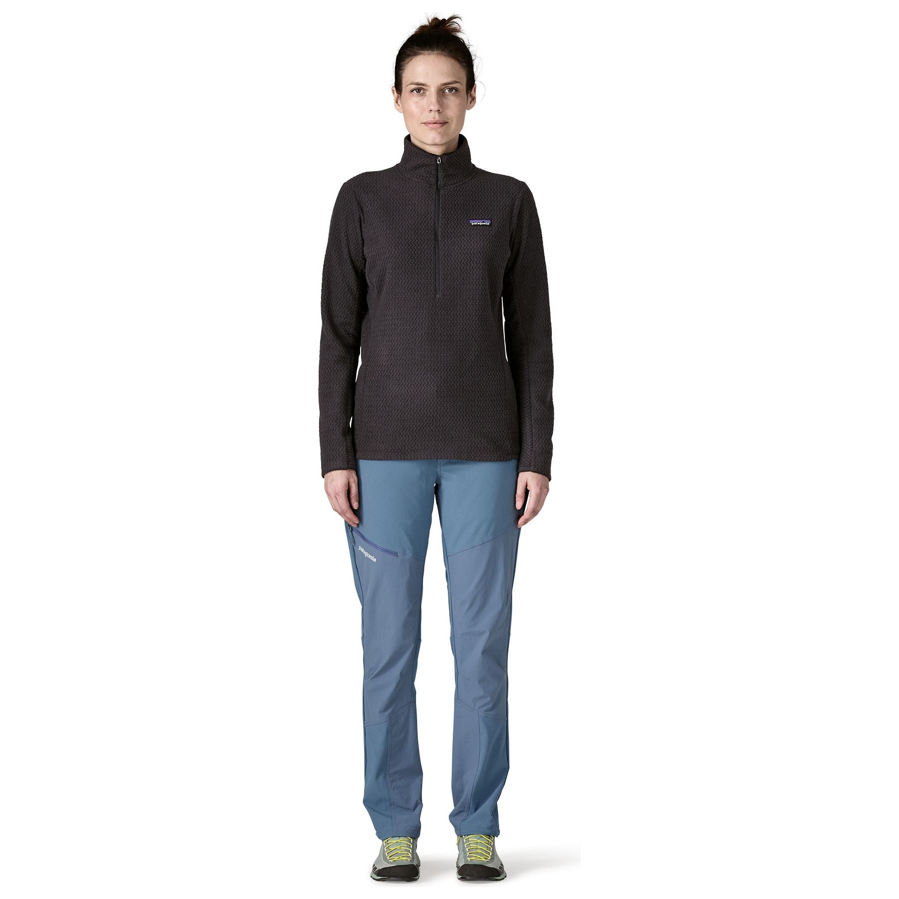 Patagonia Women's R1 Air Zip Neck Black