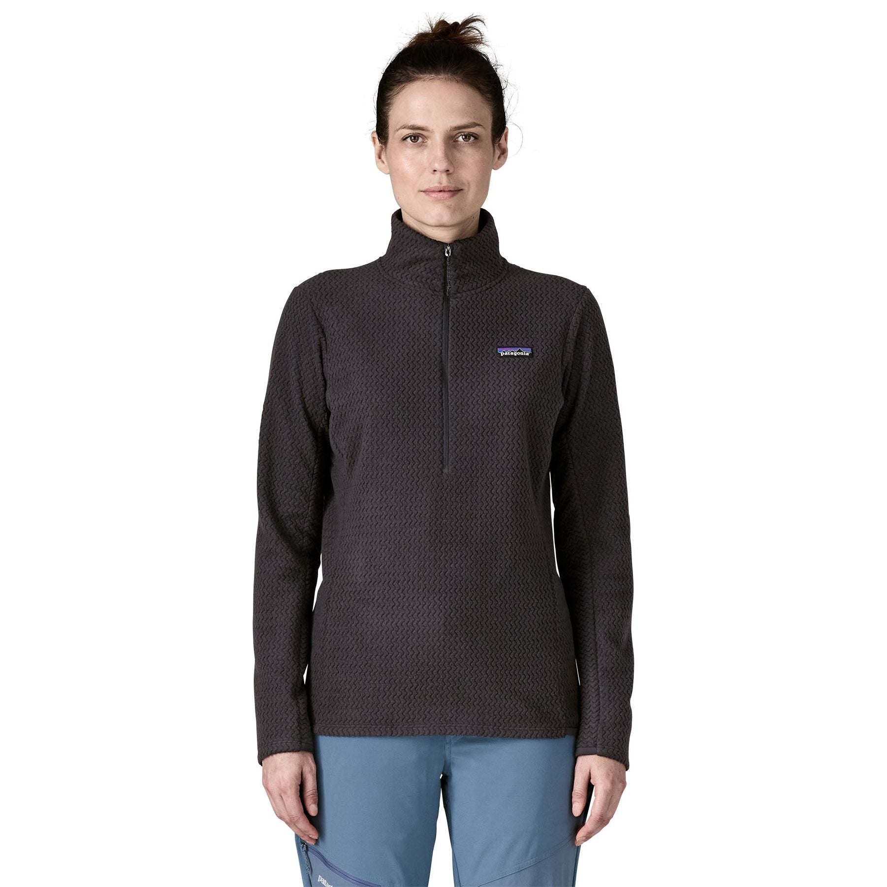 Patagonia Women's R1 Air Zip Neck Black