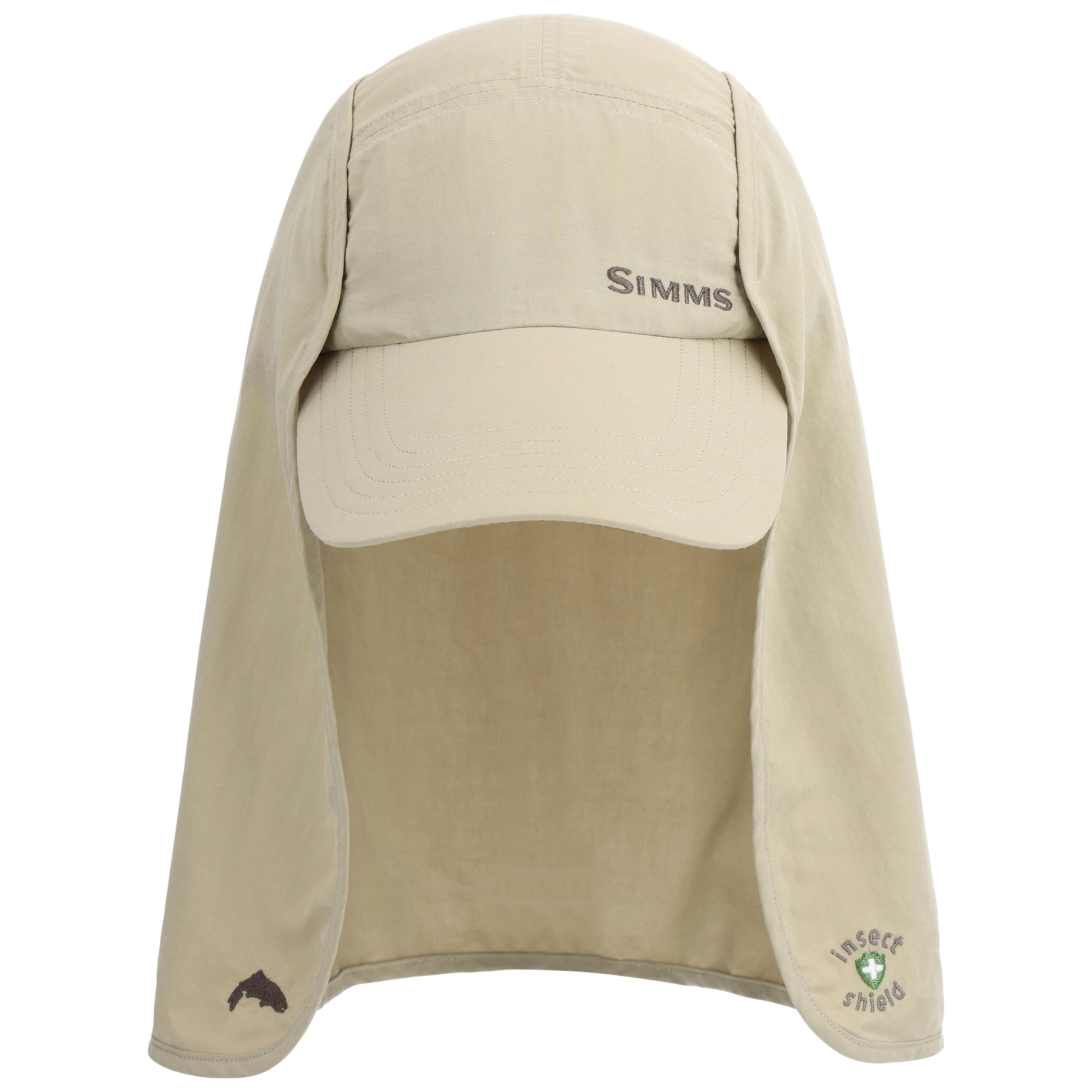 Simms Bugstopper SunShield Cap Stone Image 01
