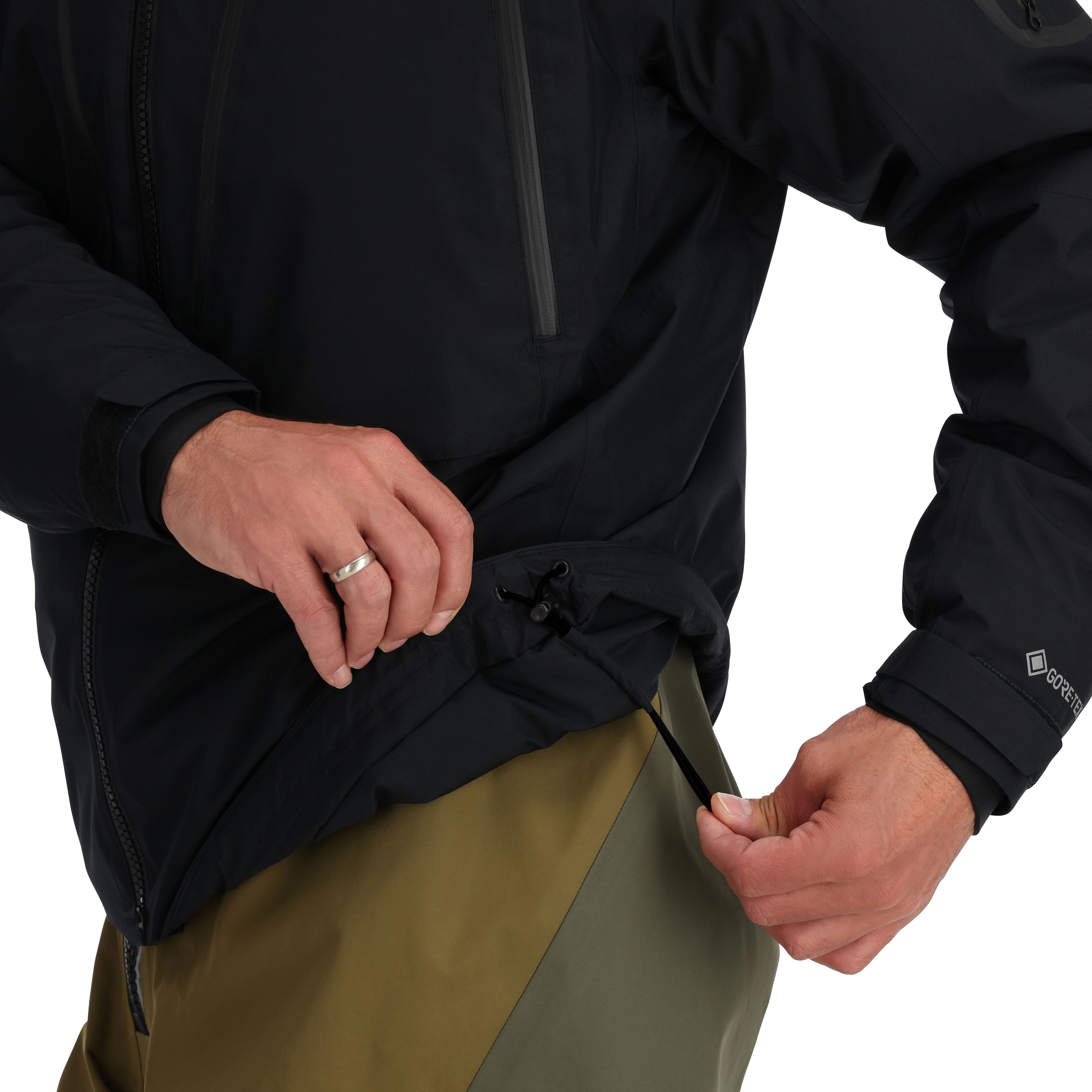 Simms Men's Bulkley Jacket Black Image 08