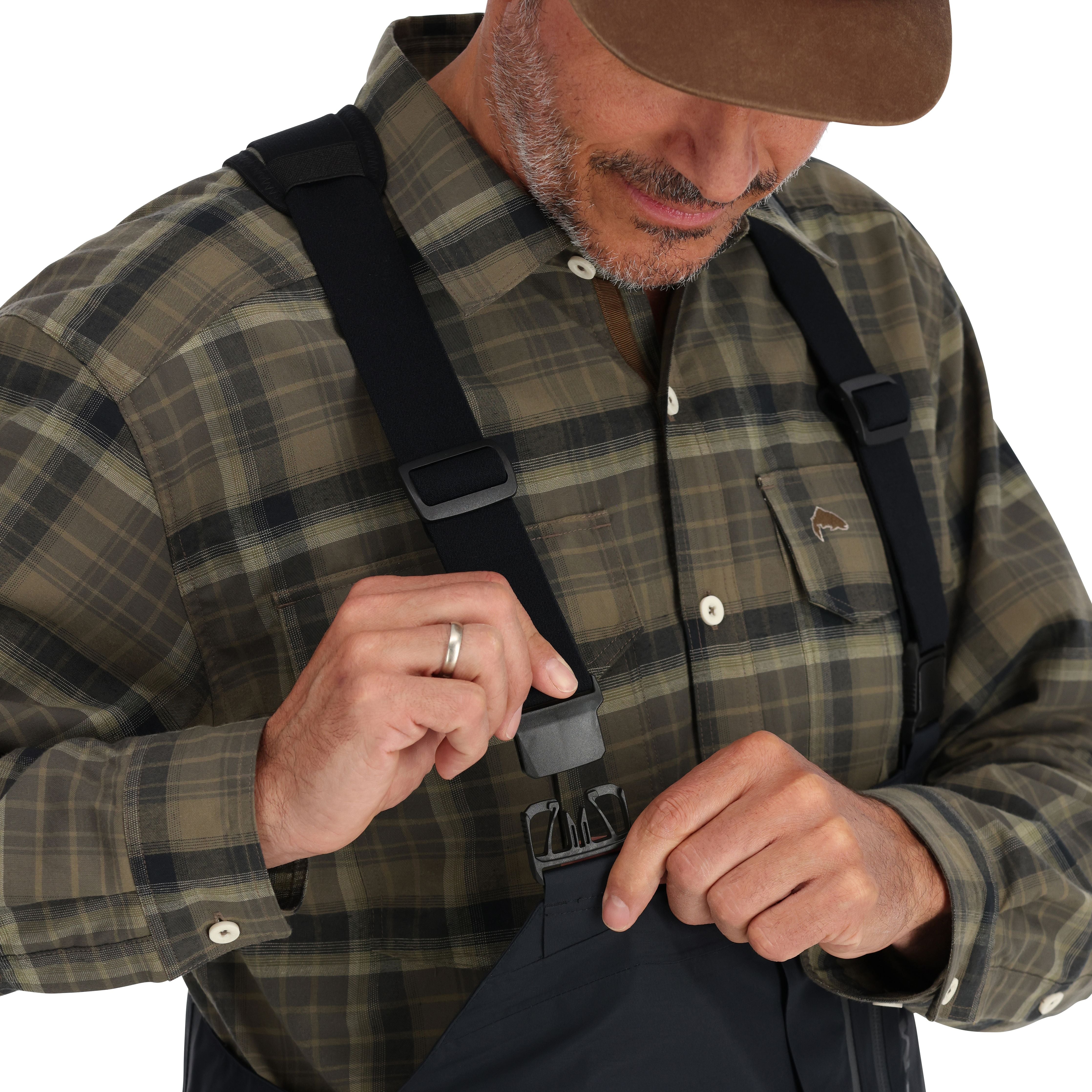 Simms Men's Challenger Insulated Bib Black Image 04