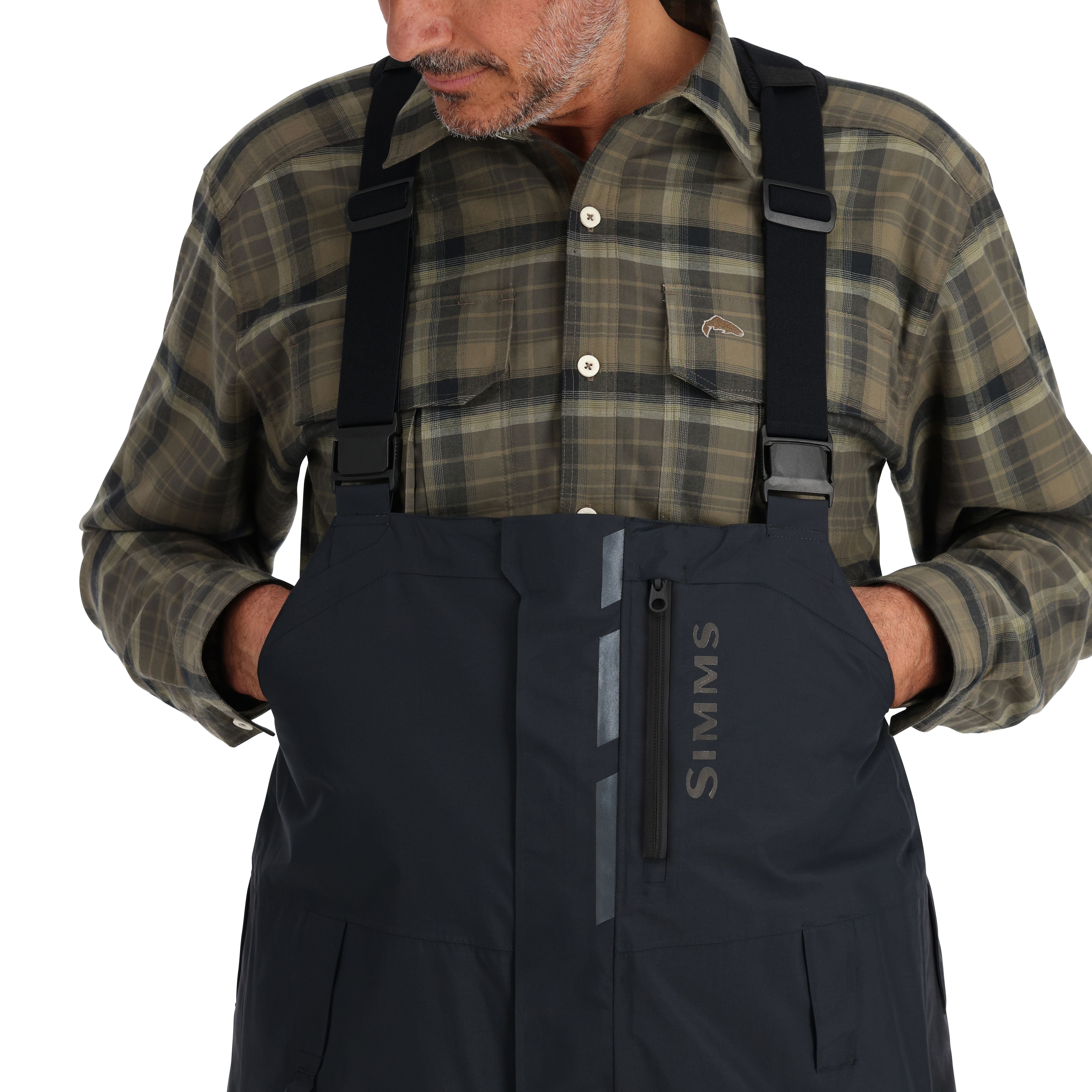 Simms Men's Challenger Insulated Bib Black Image 05