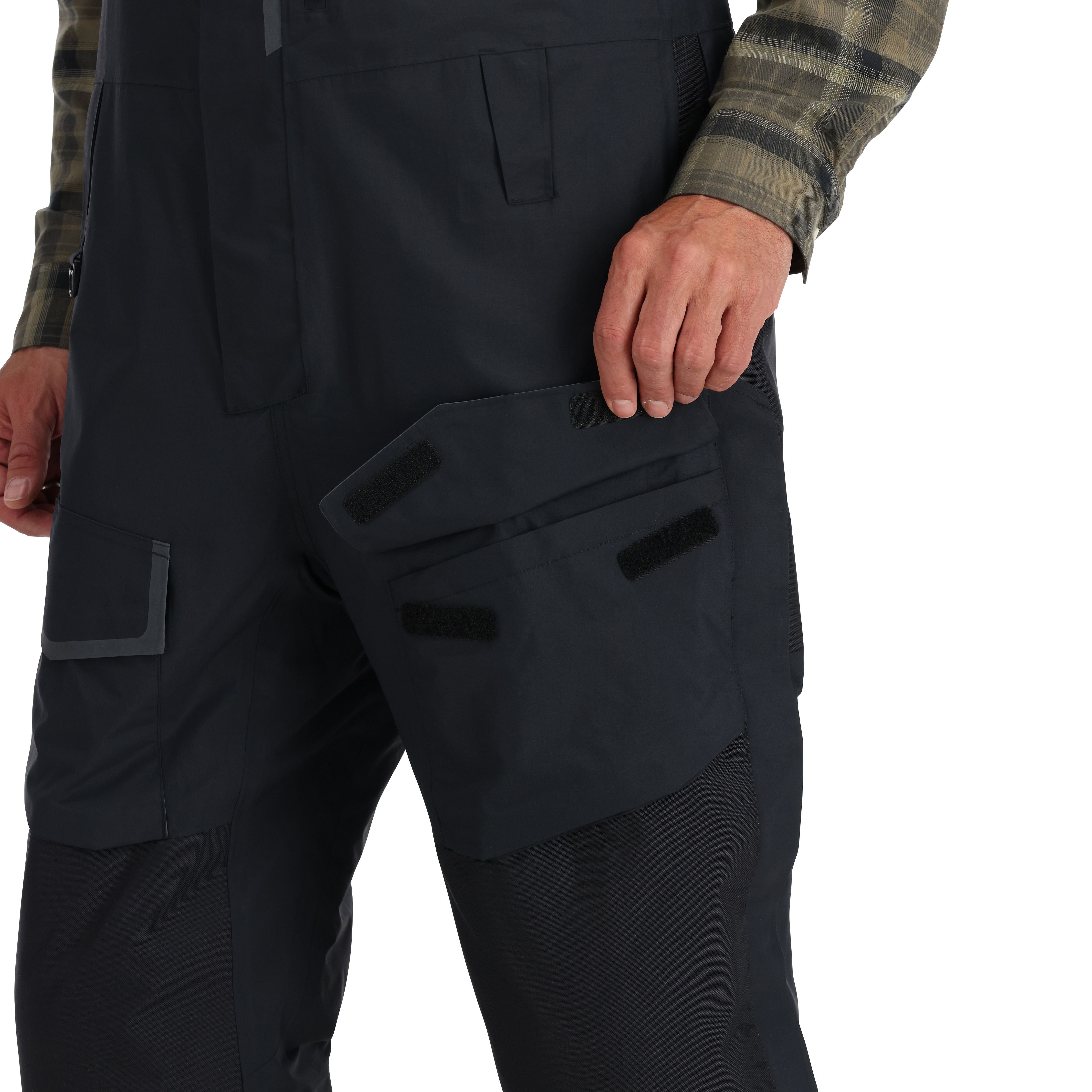 Simms Men's Challenger Insulated Bib Black Image 06