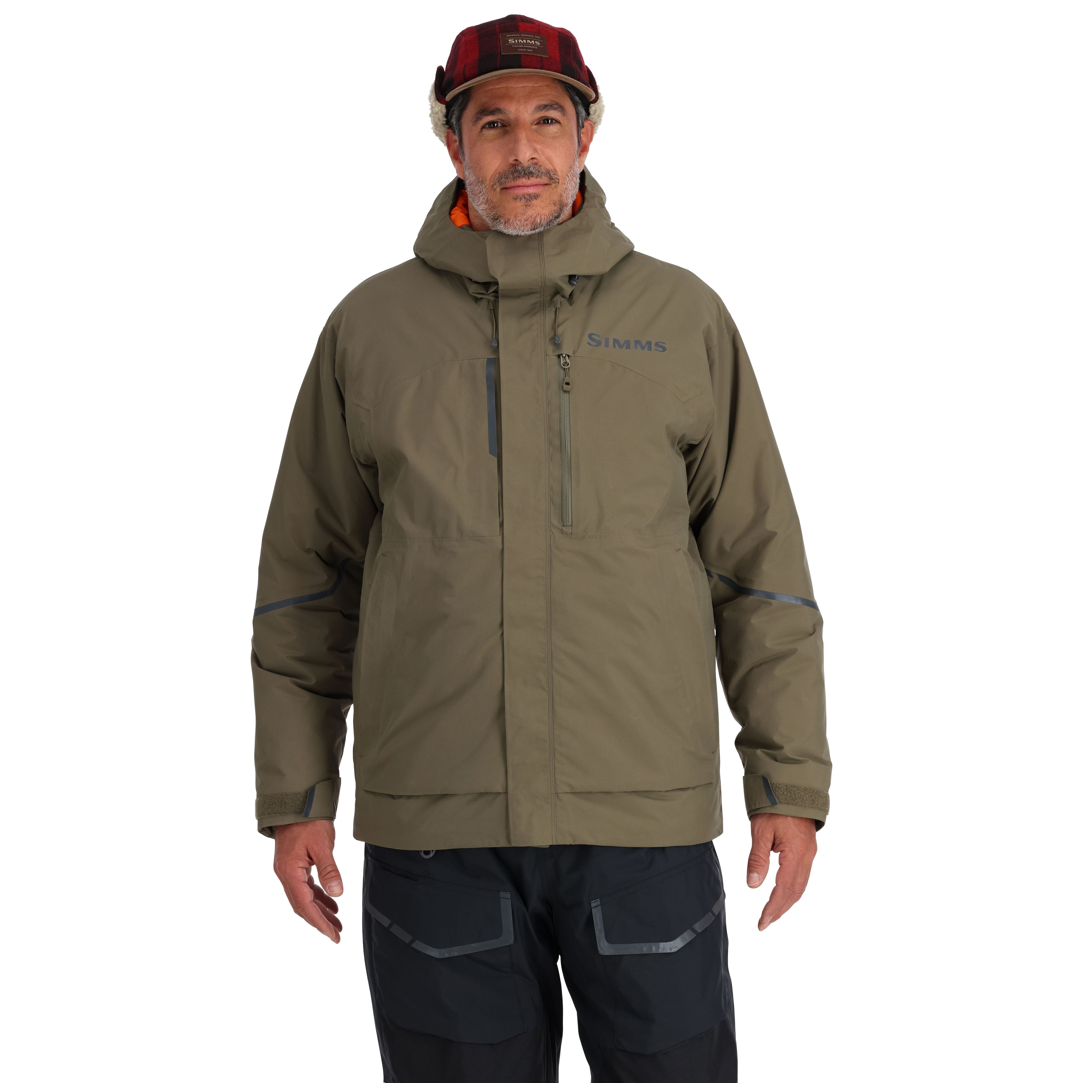 Simms Men's Challenger Insulated Jacket Dark Stone Image 02