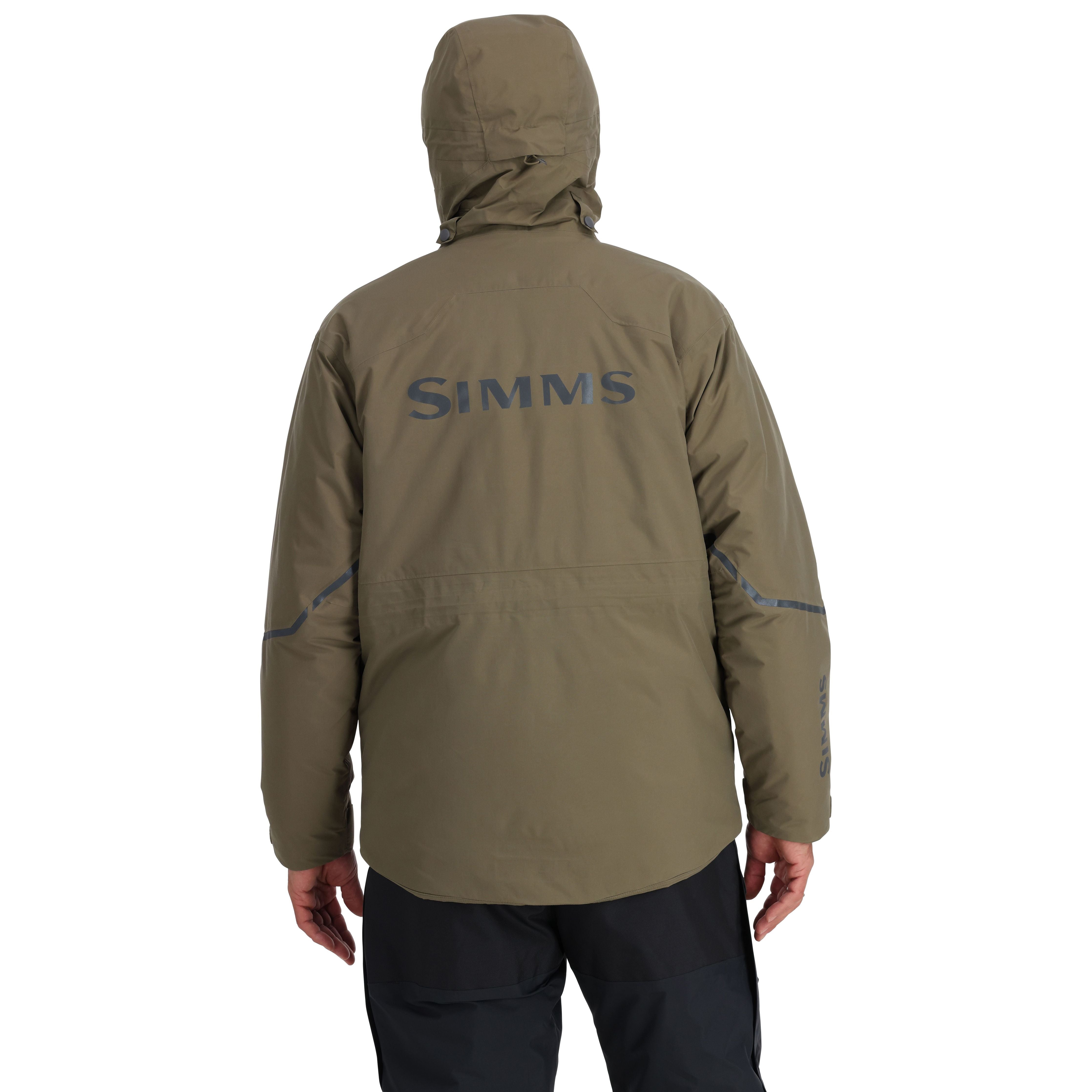 Simms Men's Challenger Insulated Jacket Dark Stone Image 03