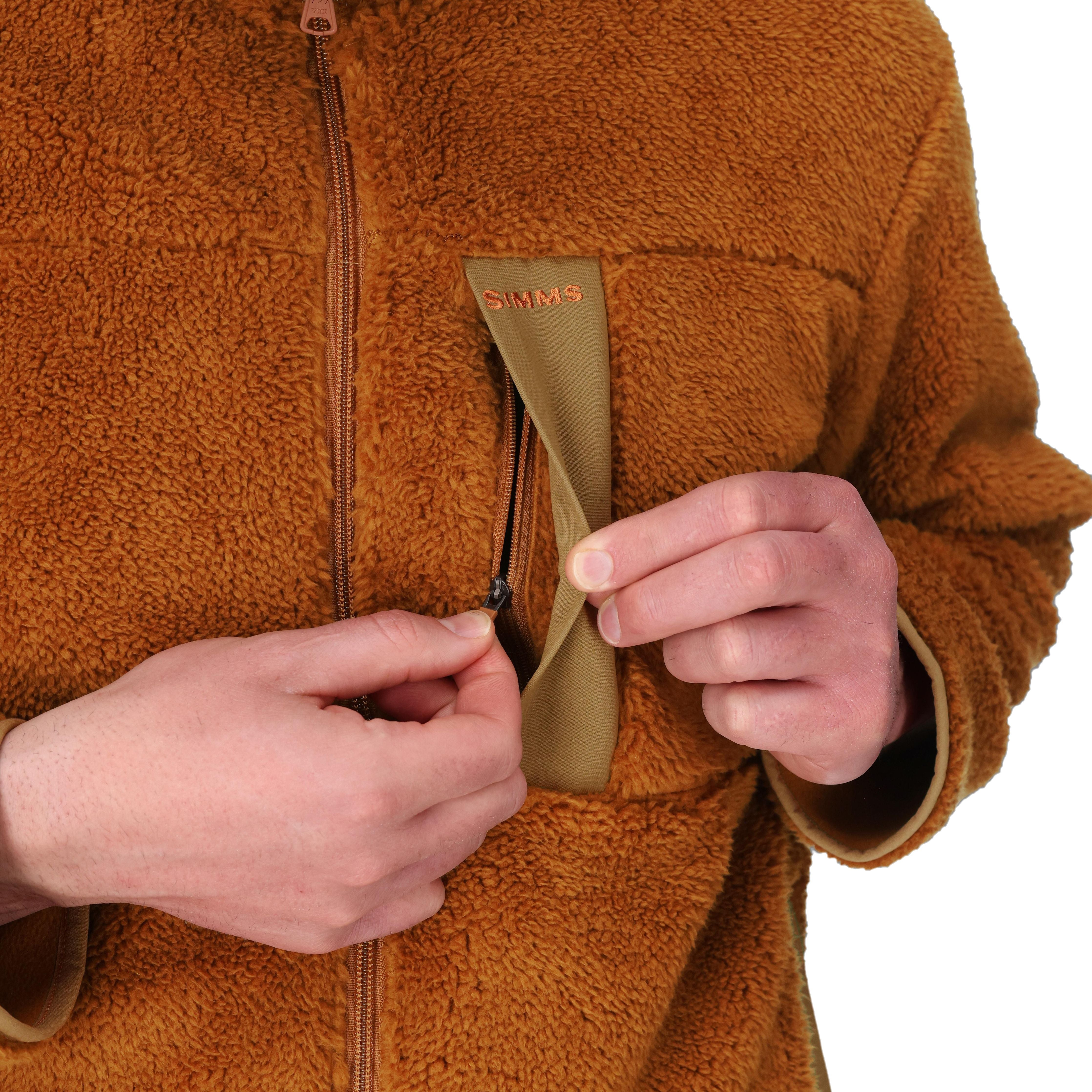 Simms Men's Coldweather Fleece Stonefly Image 04