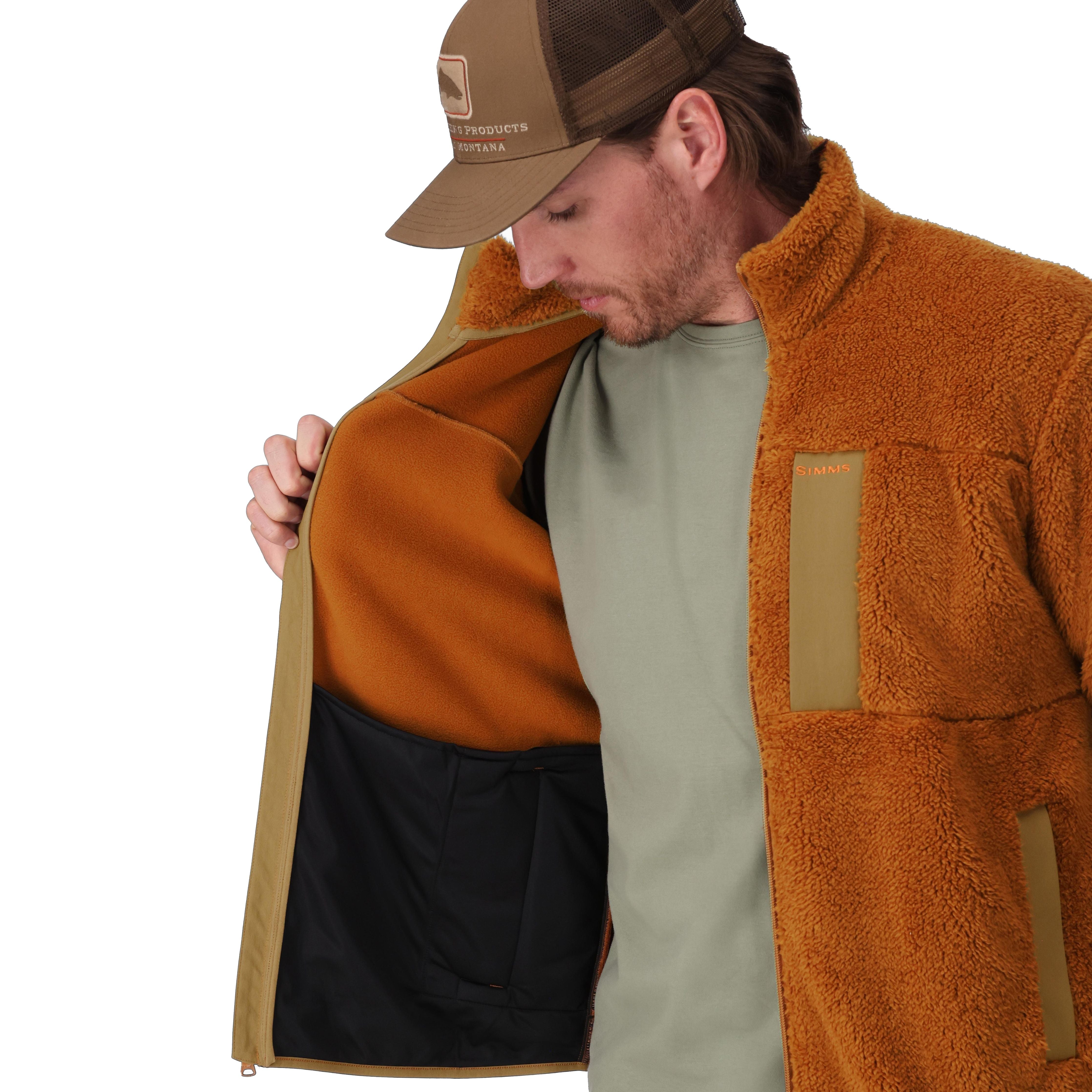 Simms Men's Coldweather Fleece Stonefly Image 06
