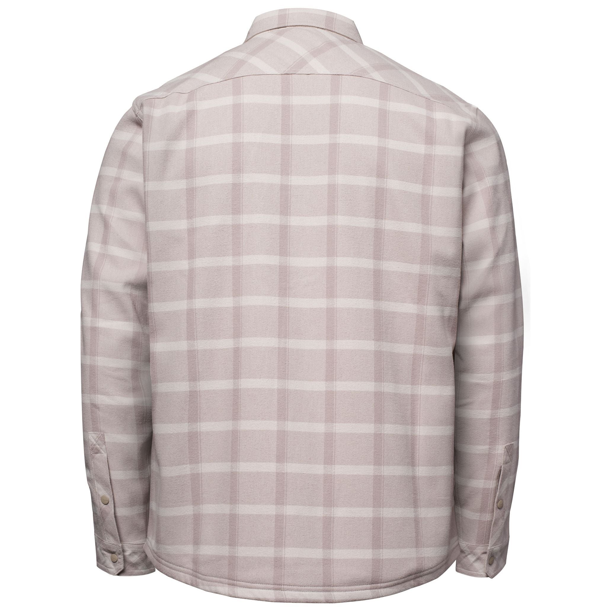 Simms Men's Coldweather Shacket Ellington Plaid: Lunar Grey Image 02